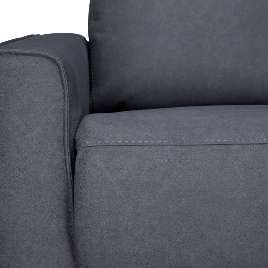 Raguso Recliner - Pewter - Image 5
