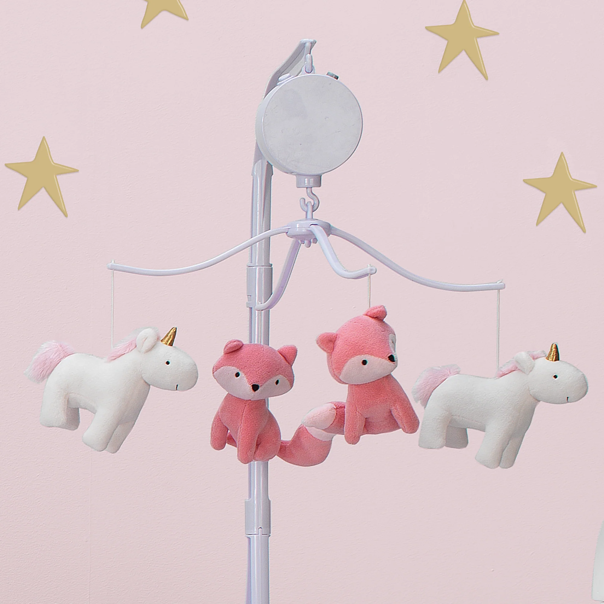Rainbow Unicorn Musical Mobile - Image 3