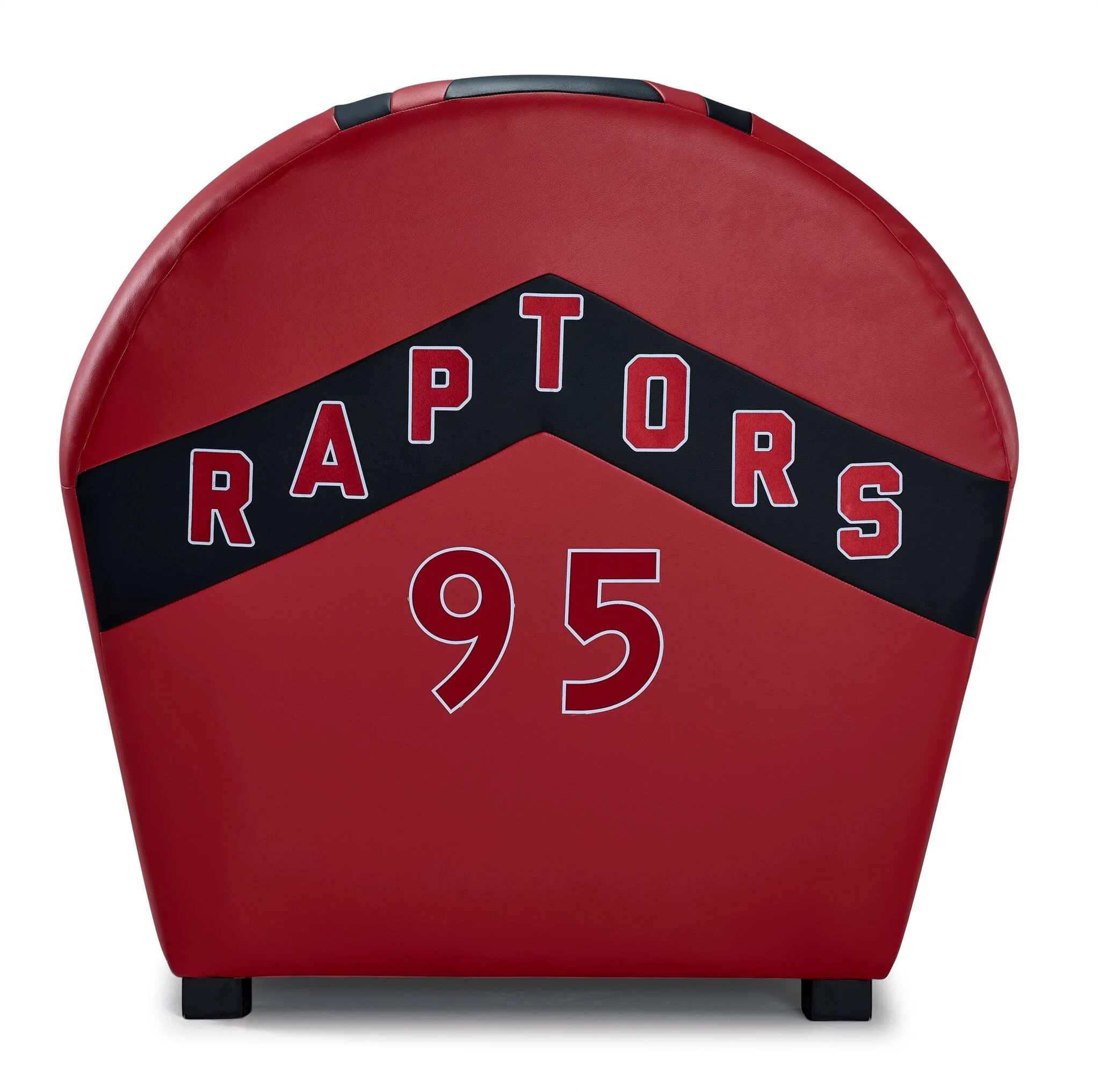 Raptors Chair - Red and Black - Image 3