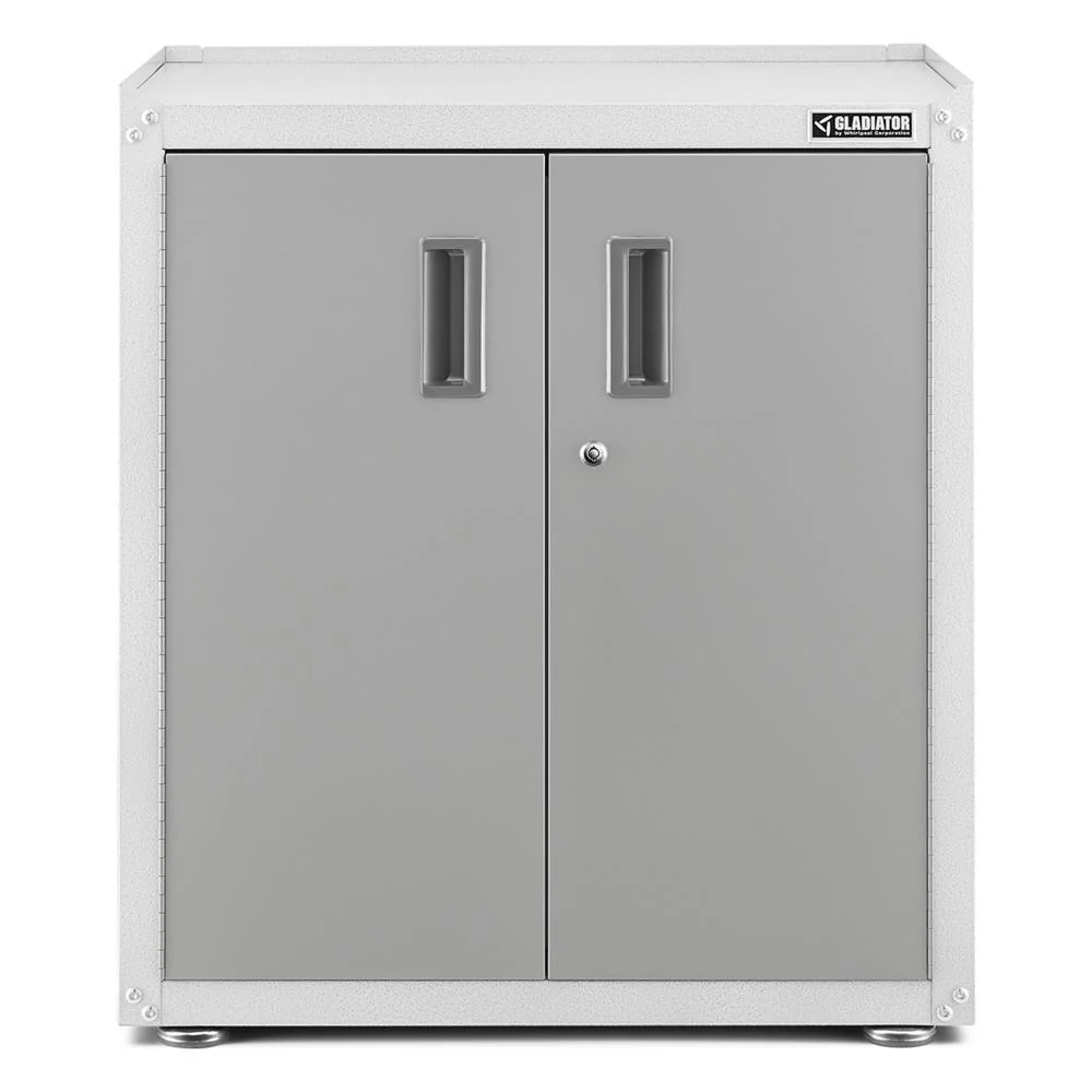 Ready-to-assemble Full-door Modular Gearbox - Gray Slate Storage Solution