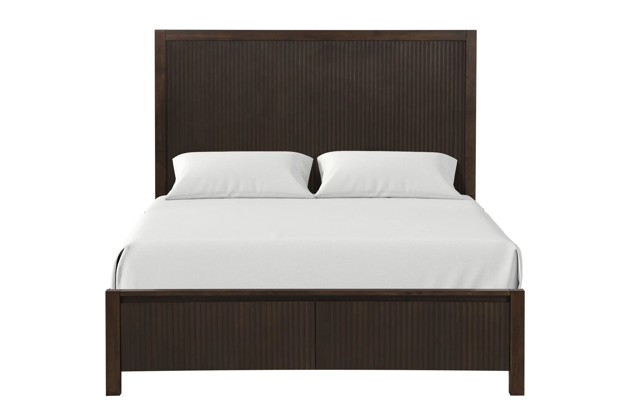 Reed 3-Piece Queen Storage Bed - Dark Walnut - Image 2