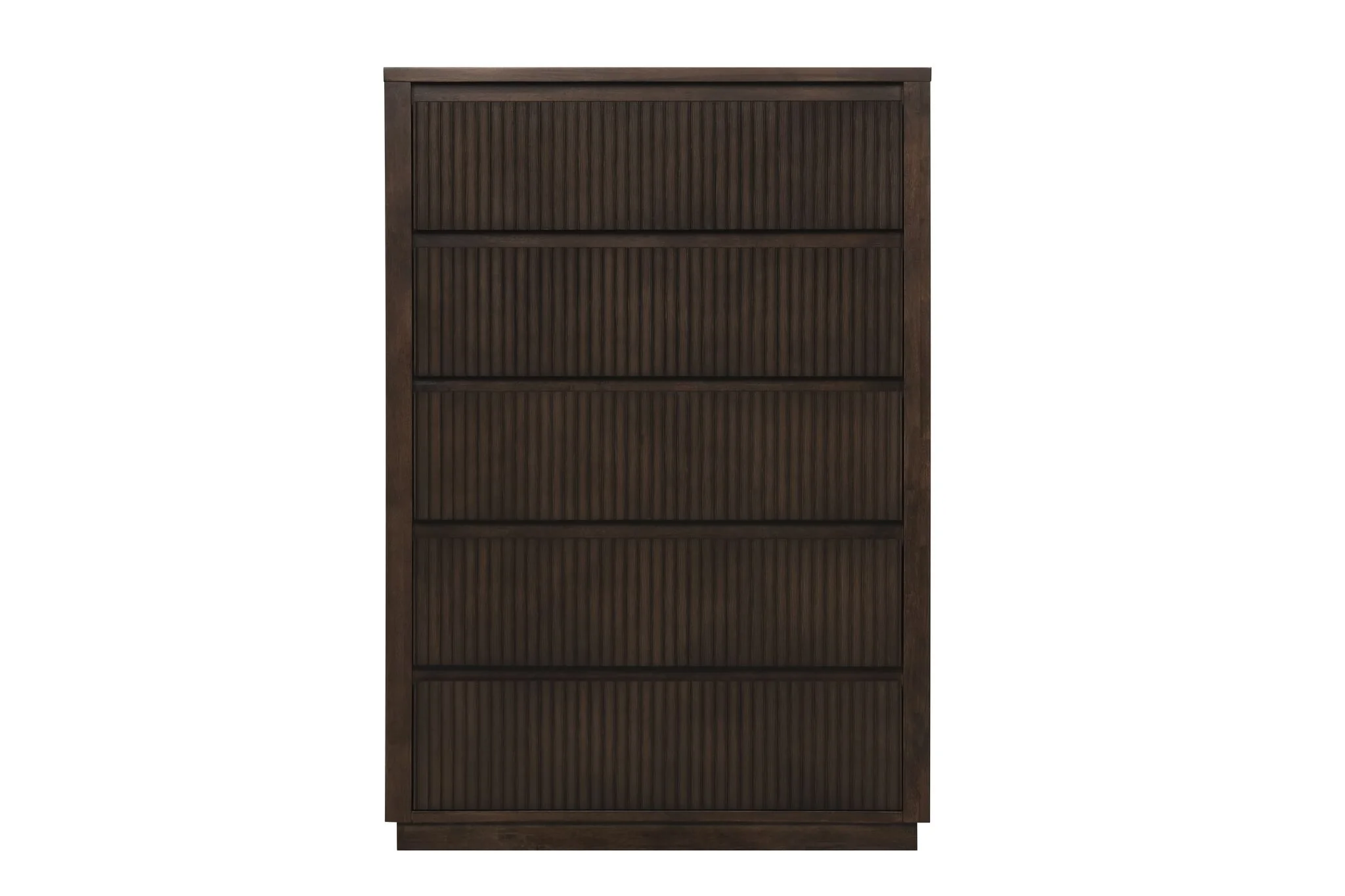 Reed 5-Drawer Chest - Dark Walnut - Image 2
