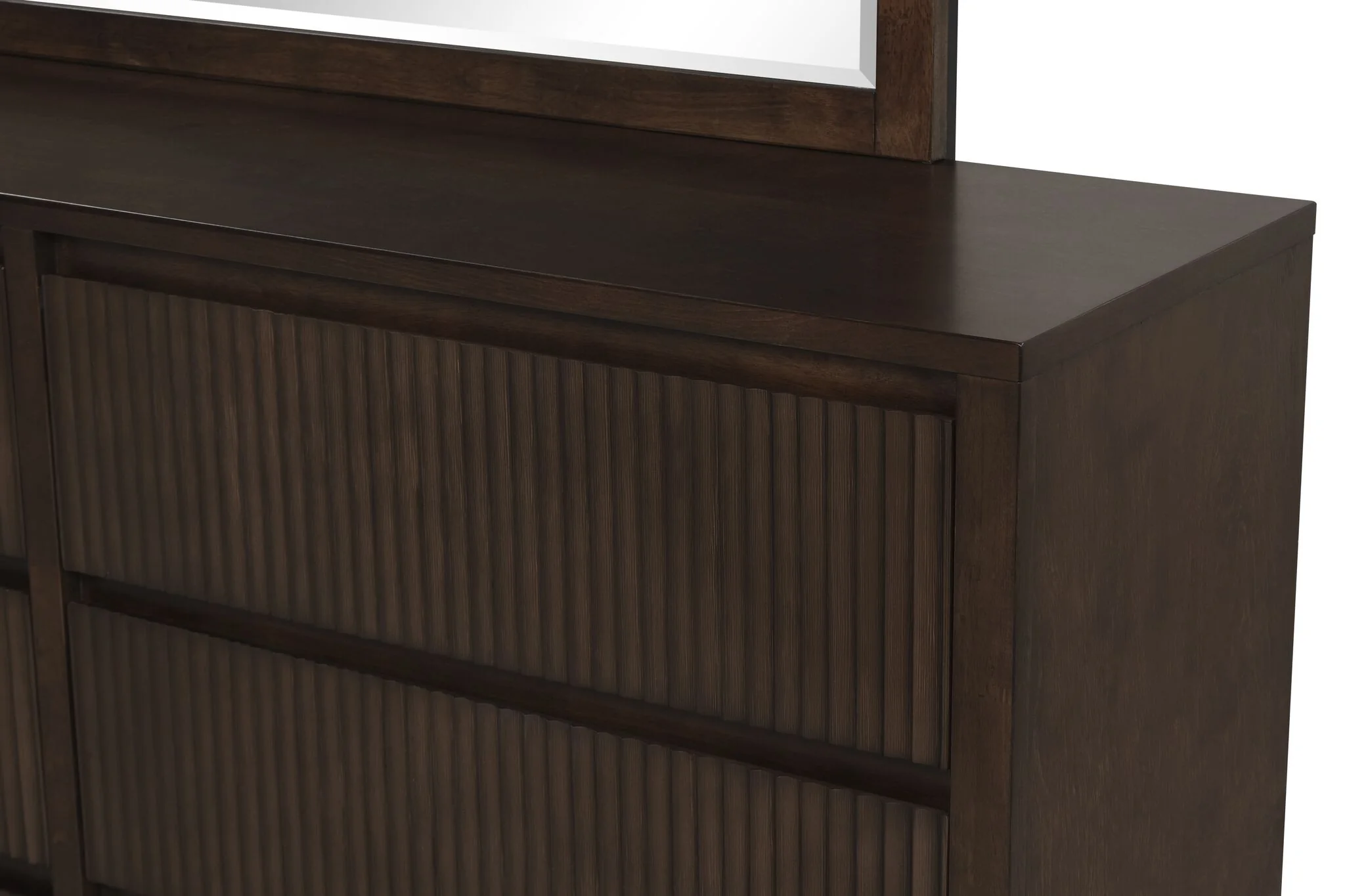 Reed 6-Drawer Dresser - Dark Walnut - Image 3
