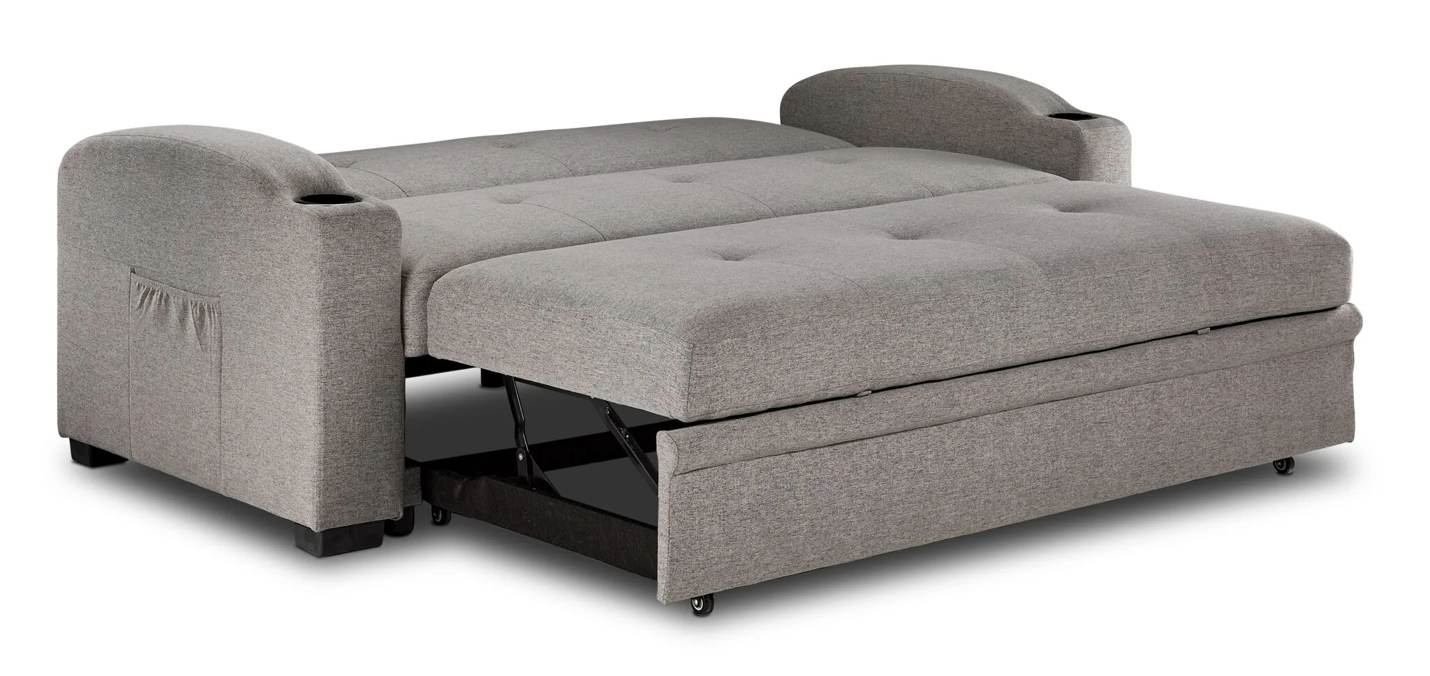 Reena Pop up Sofa Bed - Grey - Image 4