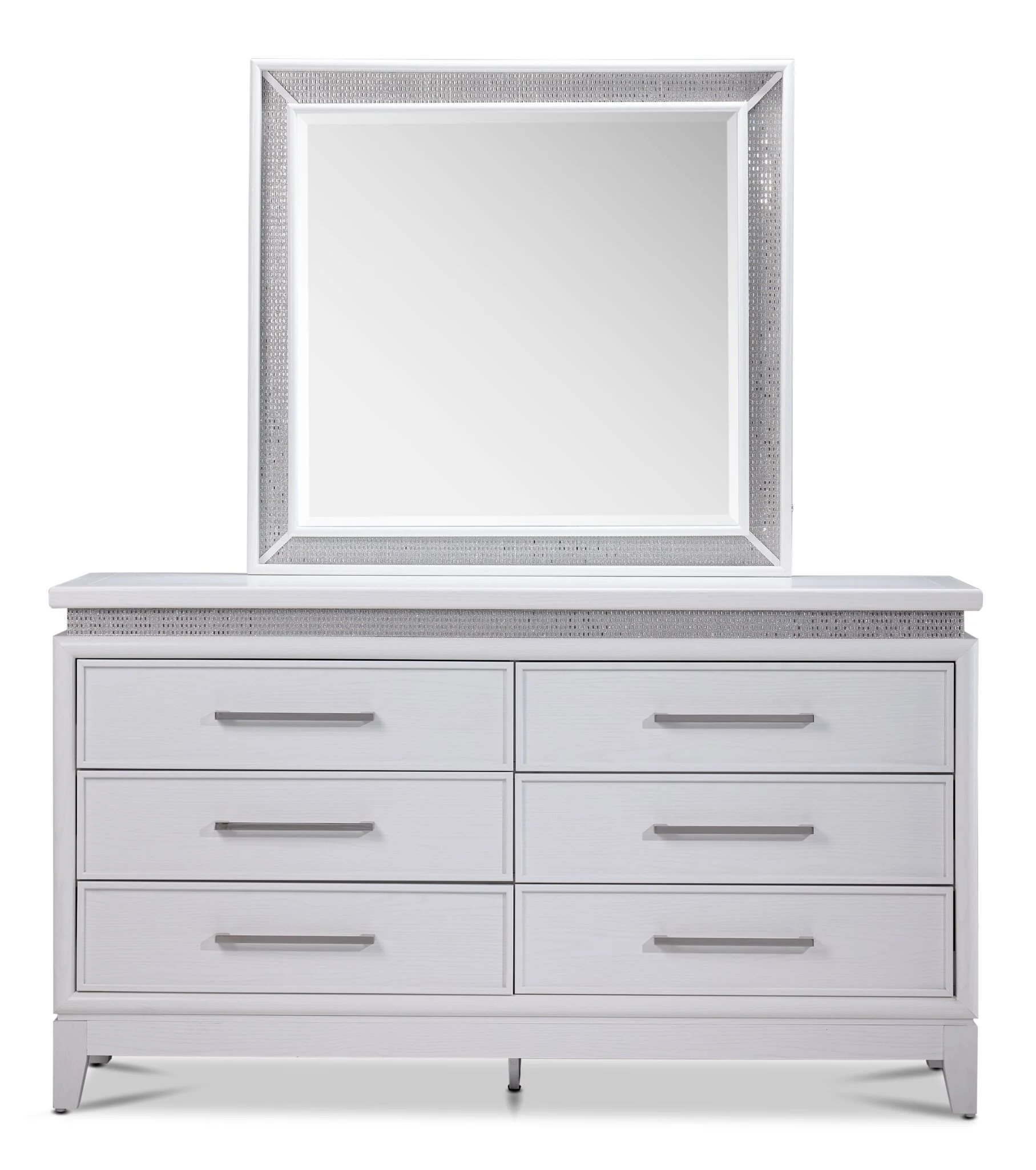 Reflections 6-Drawer Dresser - White - Image 2