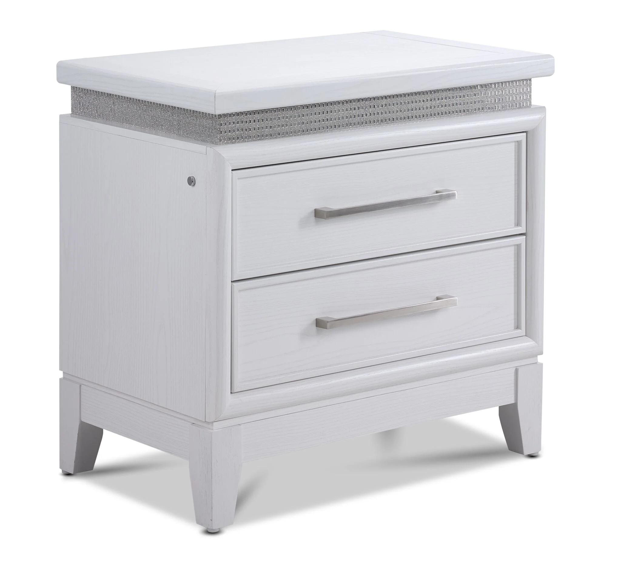 Reflections 6 - Piece King Bedroom Package - White - Image 3