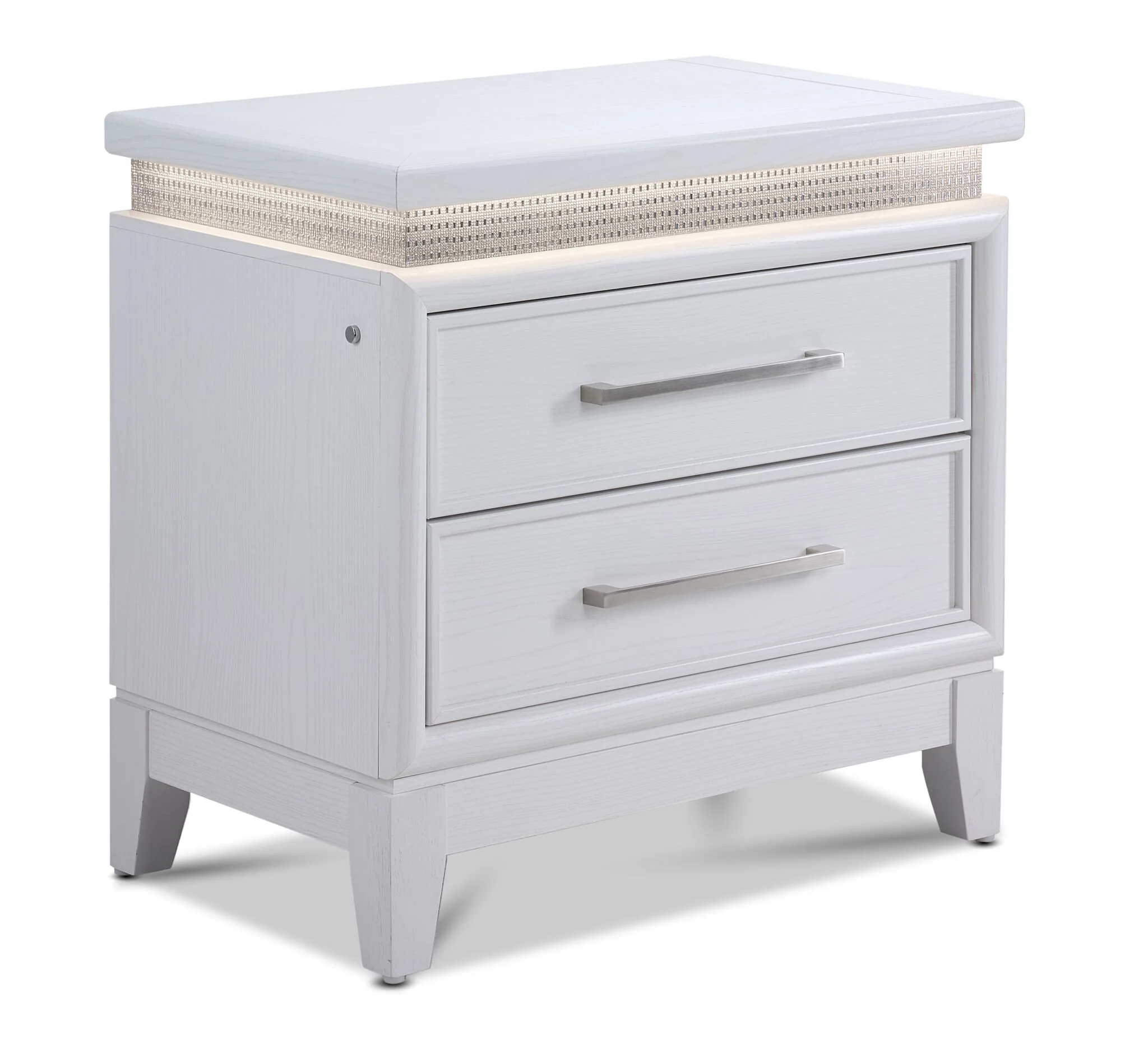 Reflections Night Table - White - Image 2