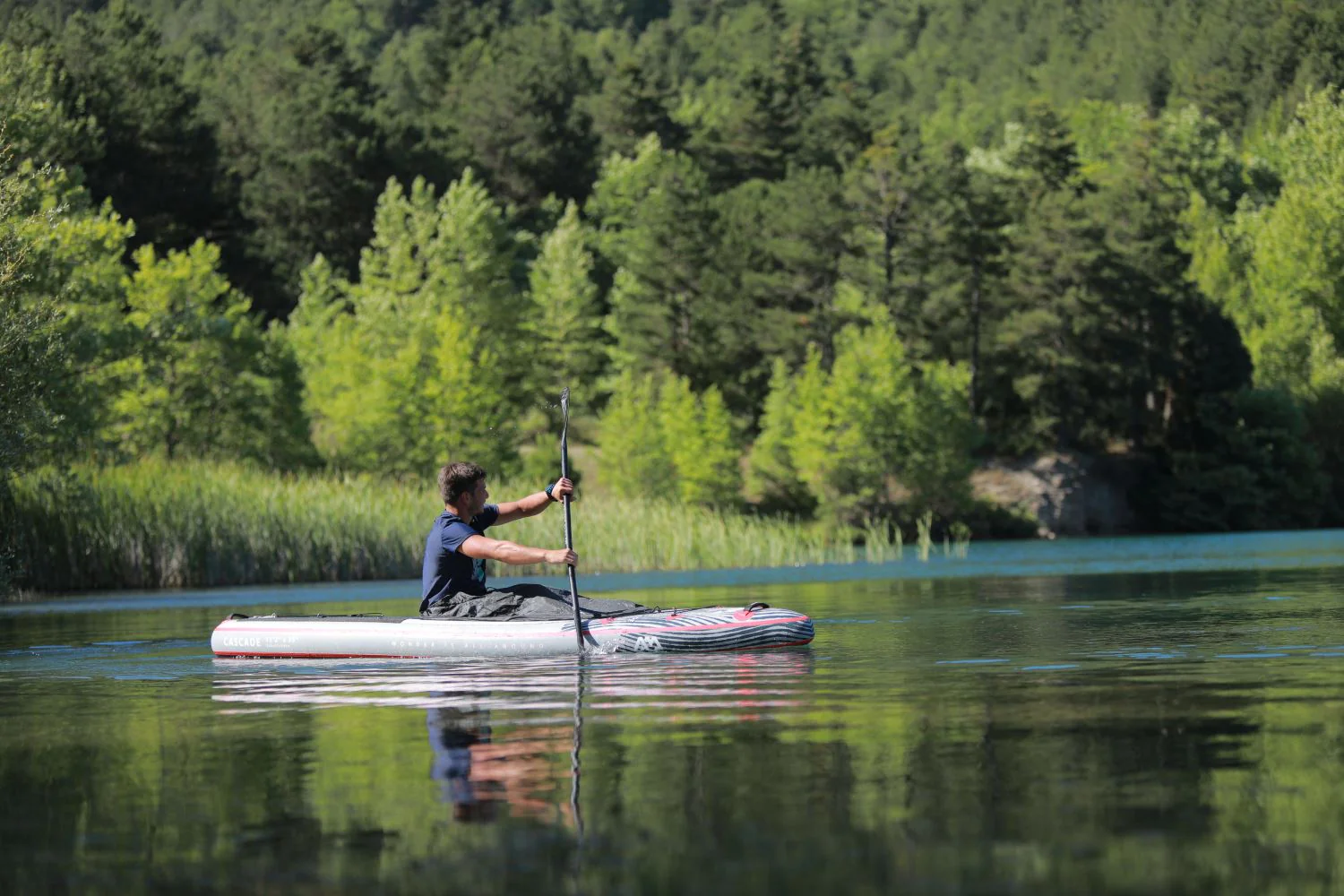 Restoule Kayak/ Paddle Board - Grey - Image 2