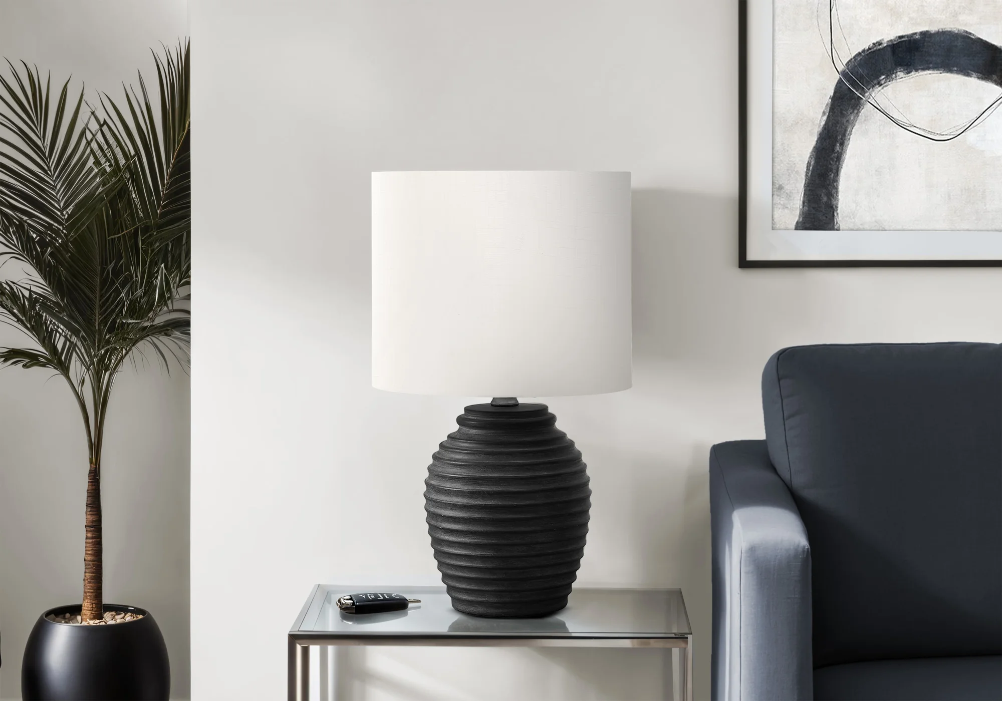 Revyn Table Lamp - Black - Image 2