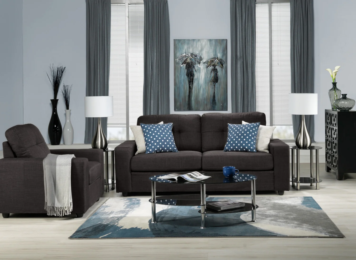 Rhena Chair - Grey - Image 2