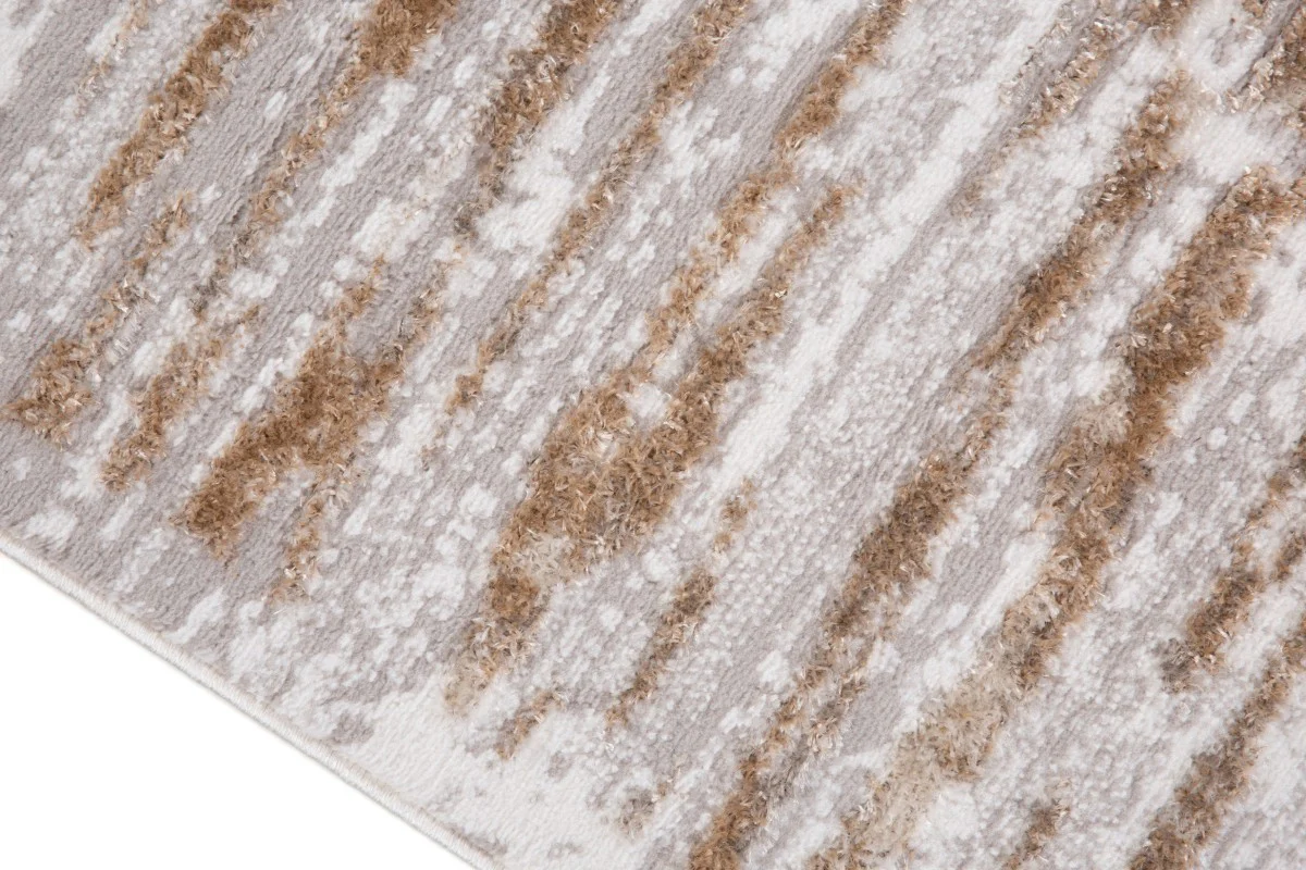 Ridgeview 5' X 8' Area Rug - Grey/Cream/Beige - Image 4