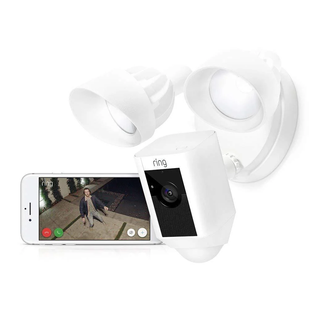 Ring Floodlight Camera (White) - 8SF1P7-WFC0 - Image 2