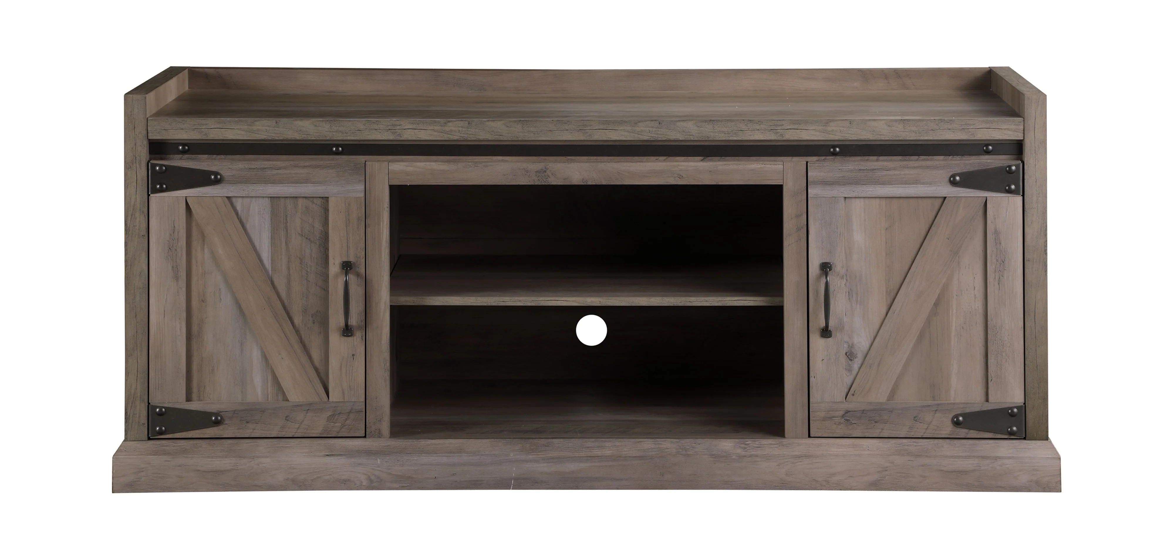 Roane 62" TV Stand - Light Washed Plank - Image 3