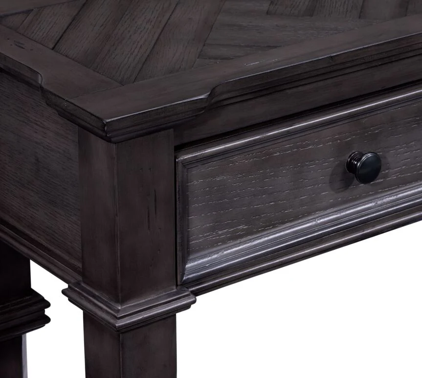 Roman 48" Sofa Table - Grey - Image 5