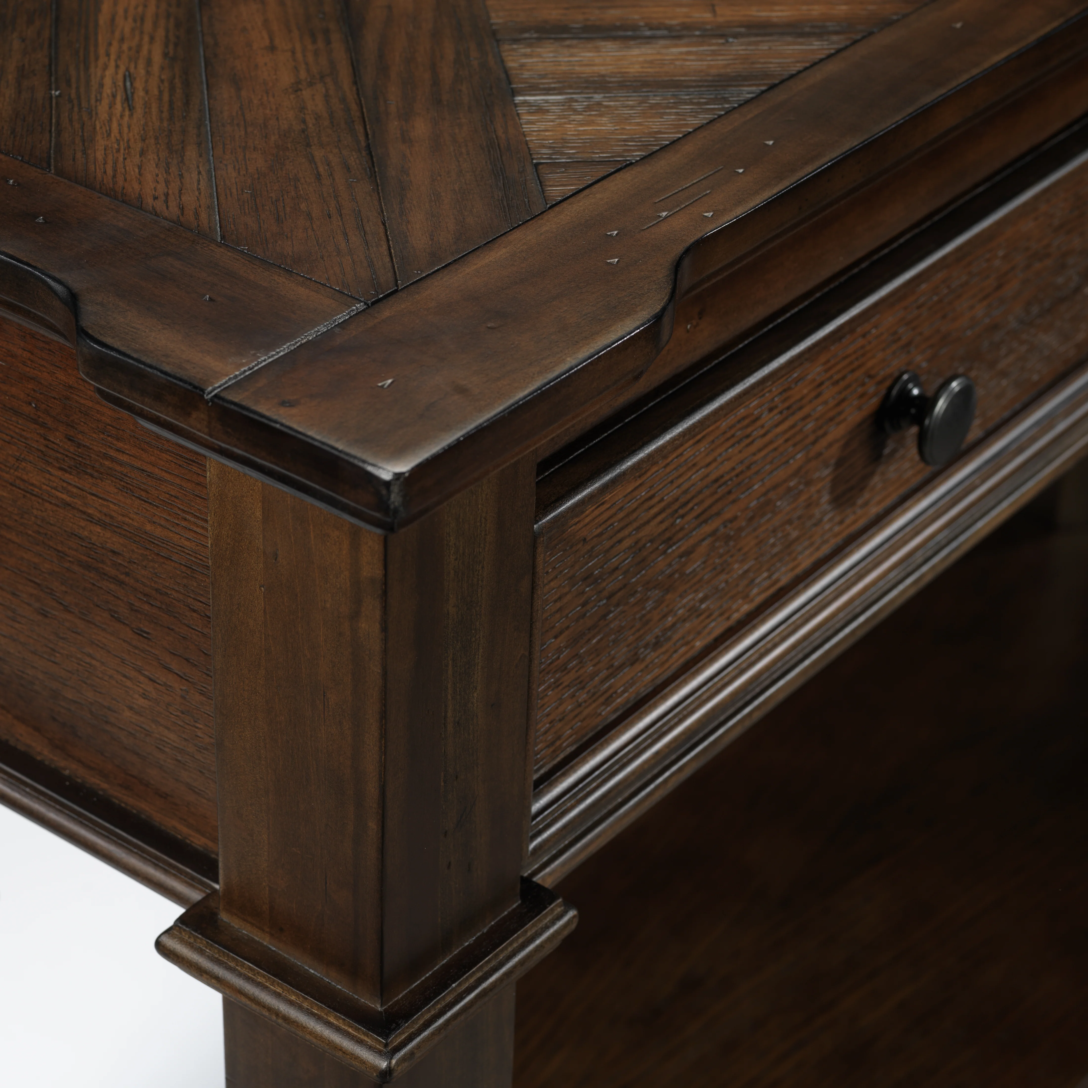 Roman 48" Sofa Table - Walnut - Image 4