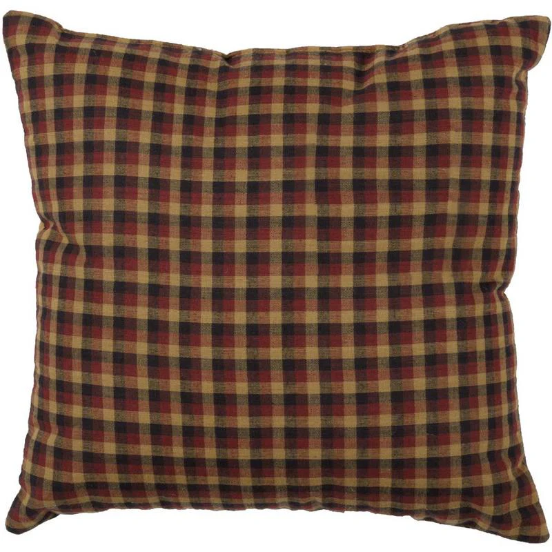 Roosevelt IV 12 x 12 Pillow - Burgundy/Mustard - Image 3
