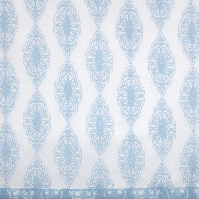 Rosalie King Bed Skirt - Blue - Image 3