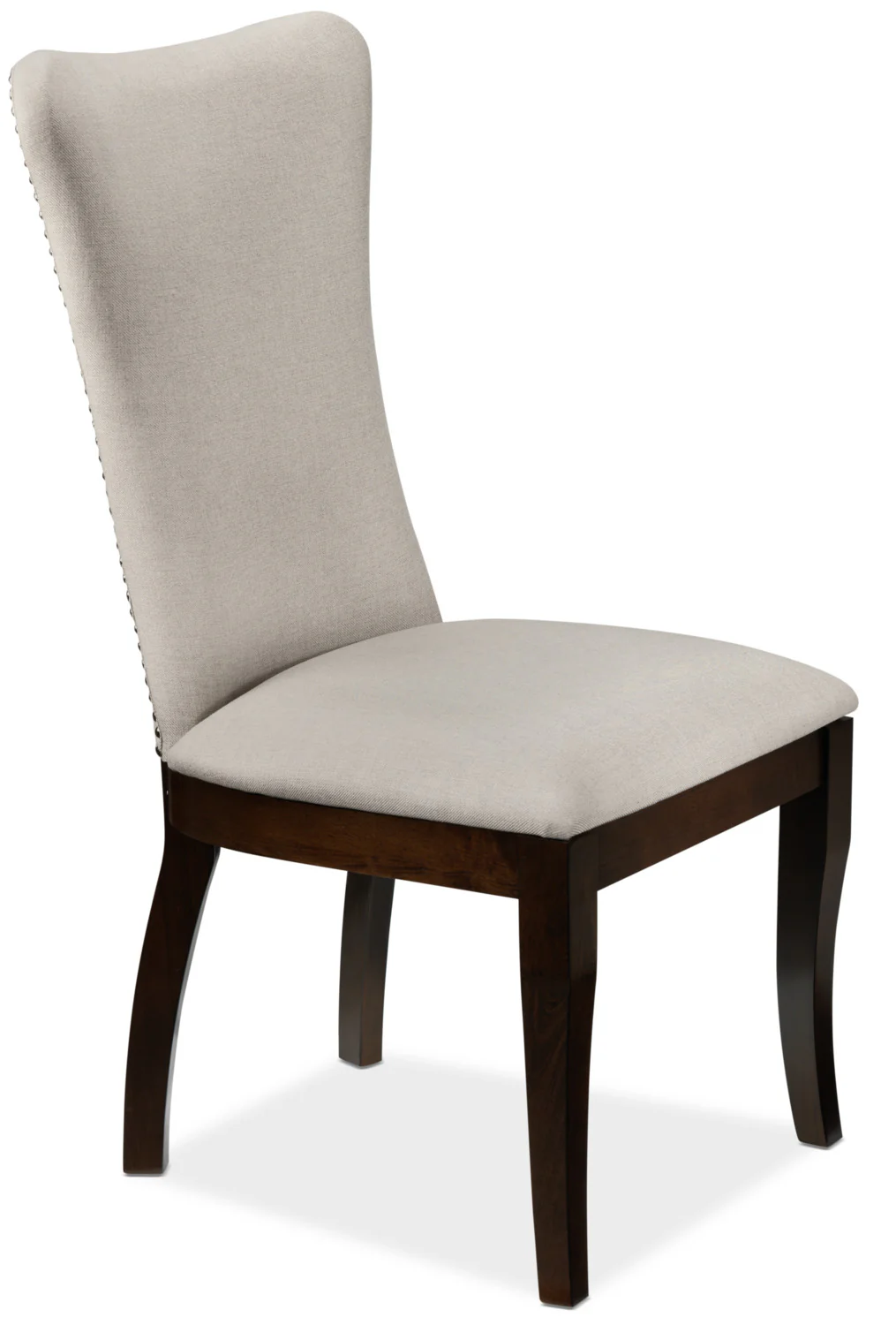 Rosario 7-Piece Extendable Dining Set - Cherry and Beige - Image 4