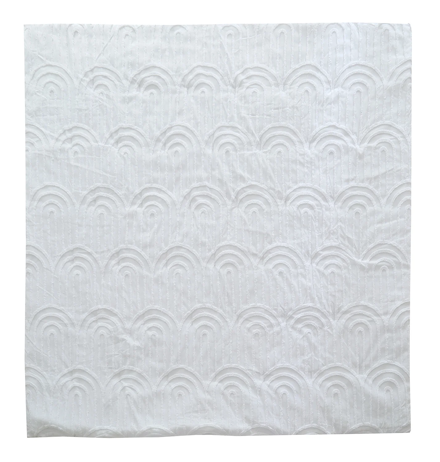 Rustic Charm 5-Piece King Comforter Set - White - Image 4