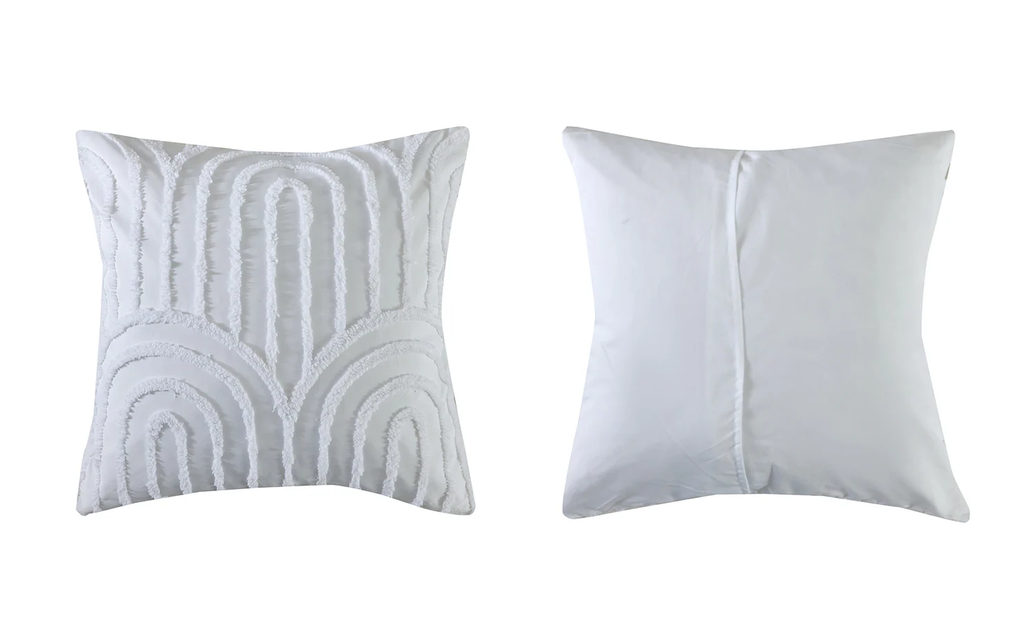 Rustic Charm 5-Piece Queen Comforter Set - White - Image 2