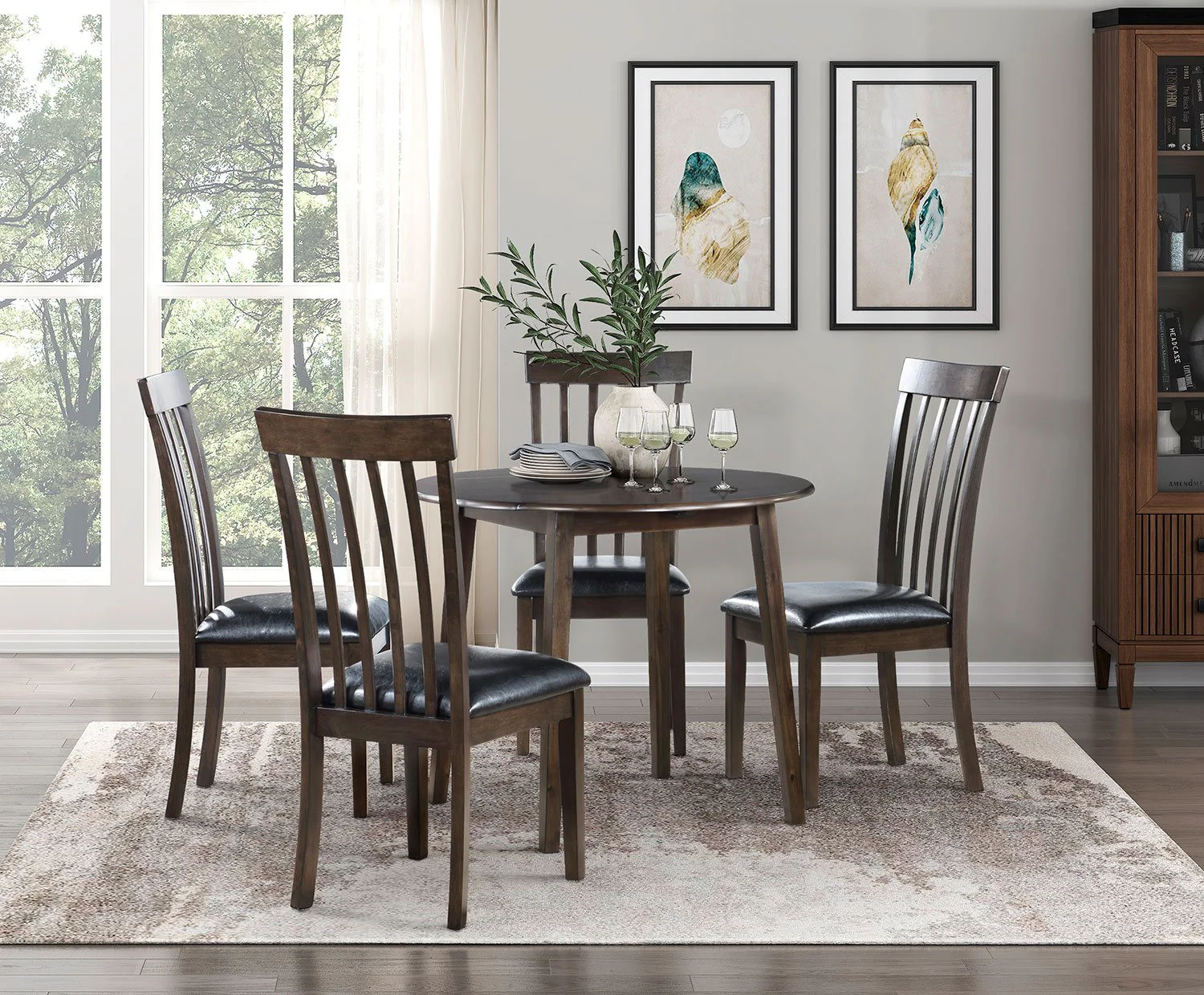 Rutland Dining Table - Espresso - Image 2