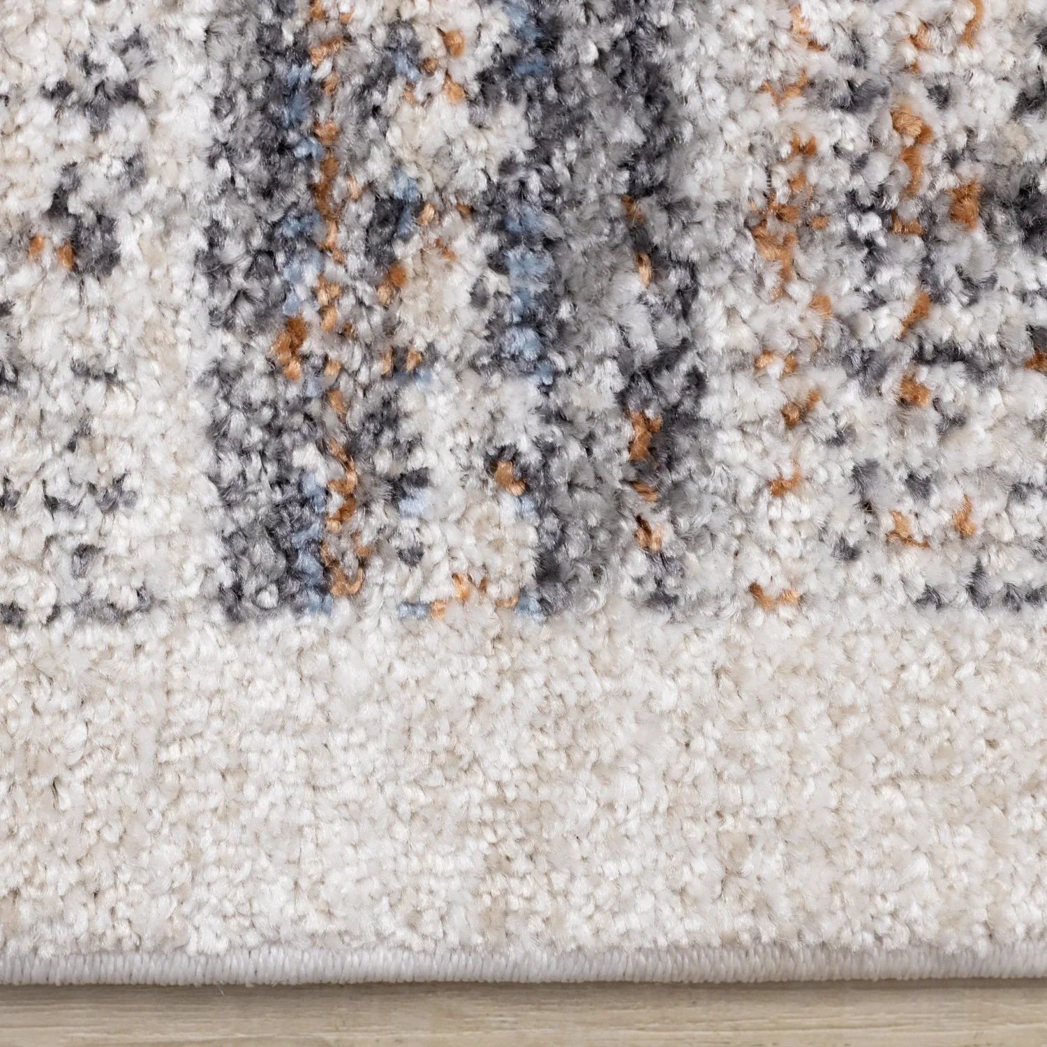 Sadie Casual Contemporary Area Rug - 5' X 8' - Grey/Beige - Image 10
