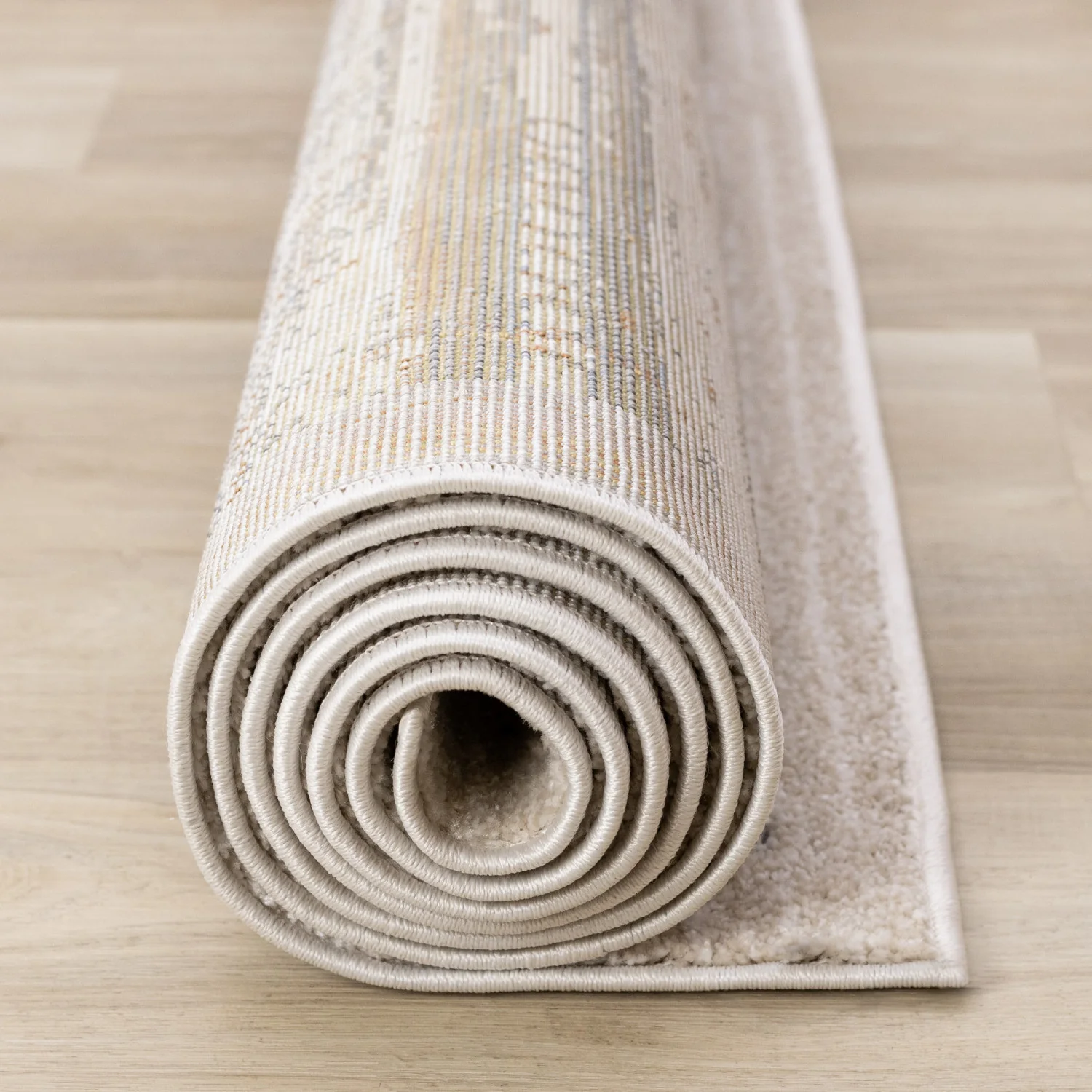 Sadie Casual Contemporary Area Rug - 8' X 11' - Grey/Beige - Image 13