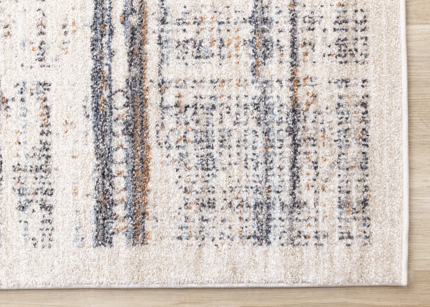 Sadie Casual Contemporary Area Rug - 8' X 11' - Grey/Beige - Image 6