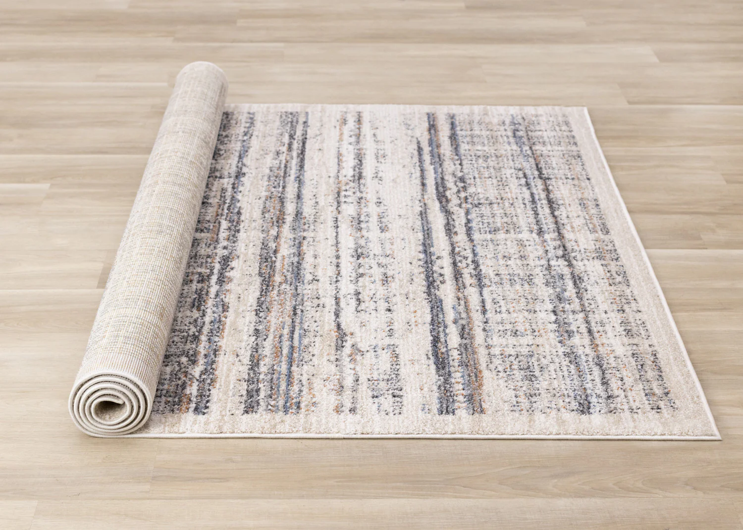 Sadie Casual Contemporary Area Rug - 8' X 11' - Grey/Beige - Image 8