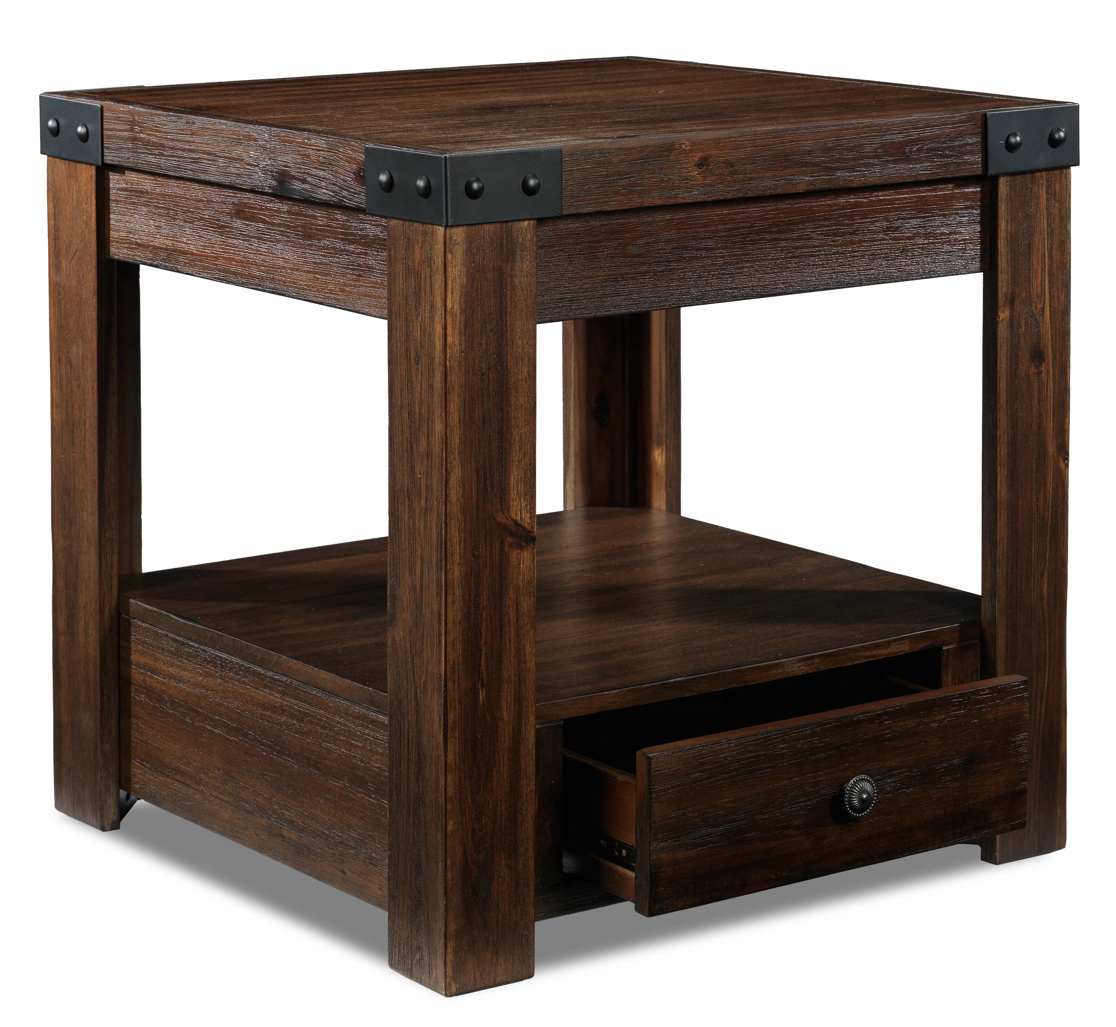 Salem End Table - Walnut - Image 3