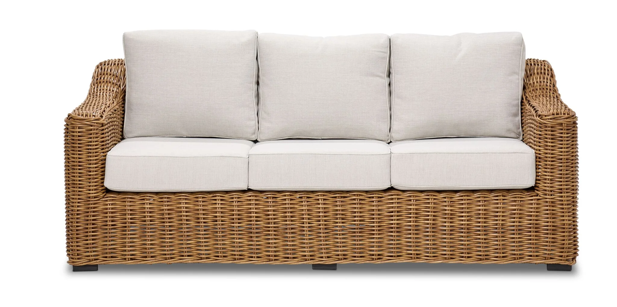 Salina Outdoor Sofa - Brown - Image 4