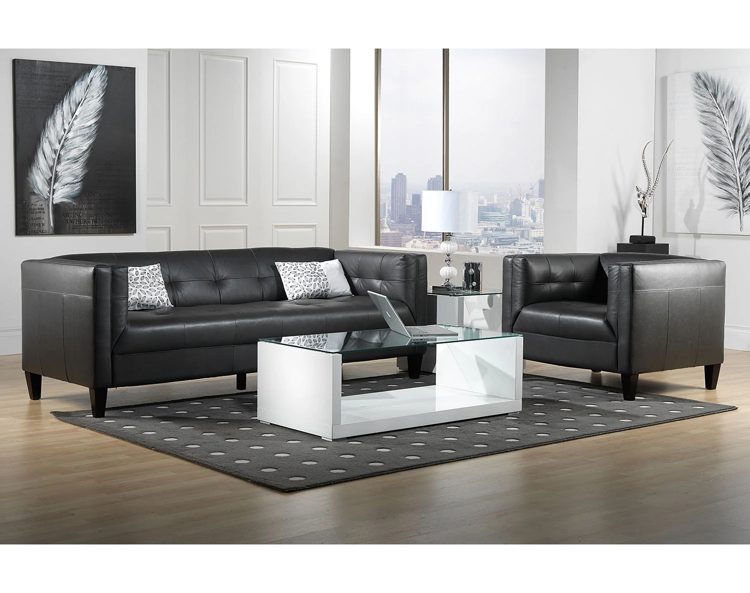 Sambora Coffee Table - White - Image 2