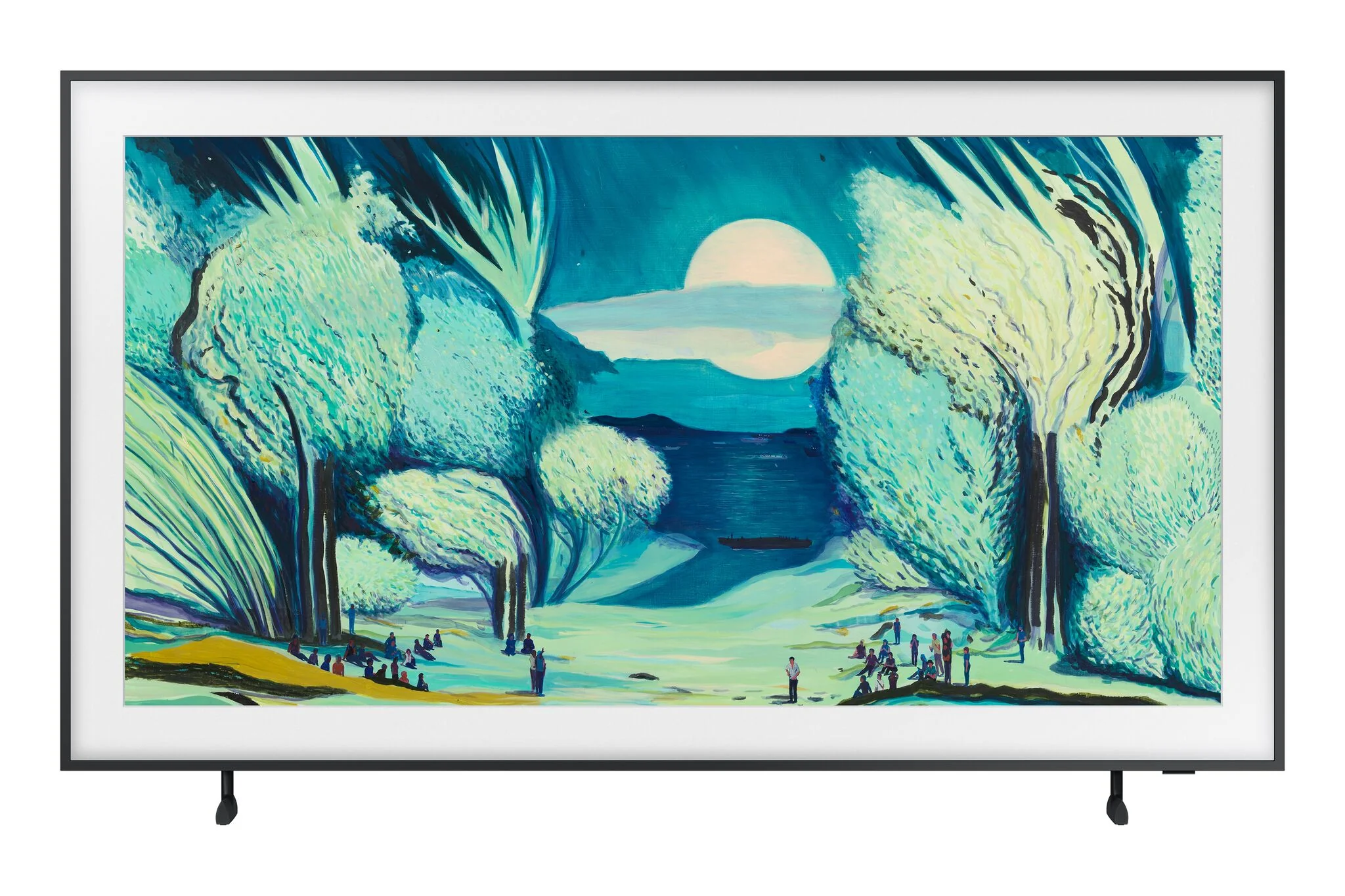 Samsung 55" 4K Frame Smart QLED TV - QN55LS03FAFXZC - Image 3