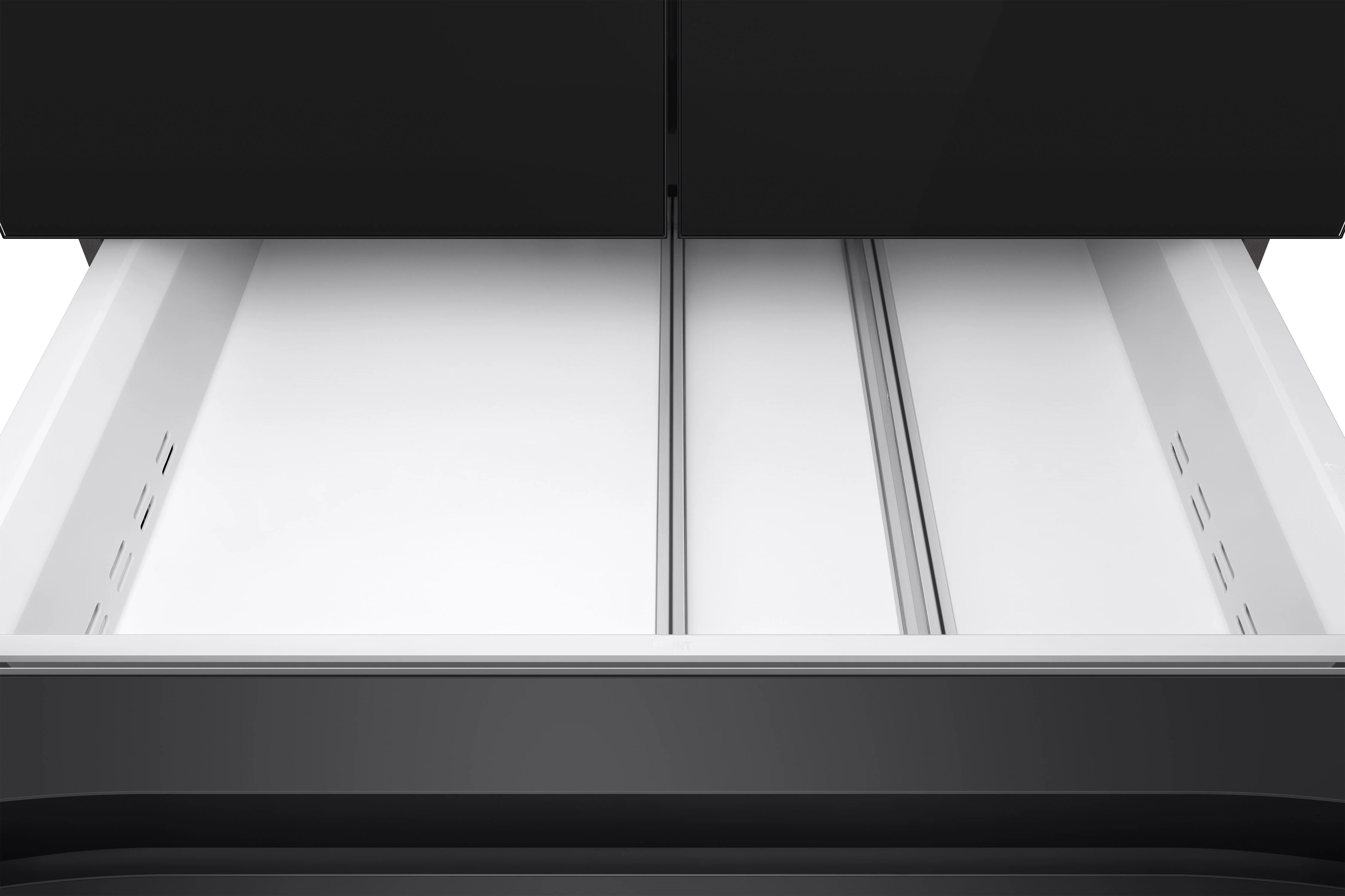 Samsung BESPOKE 36" 4-Door Counter-Depth Refrigerator with Beverage Center and Family Hub (Without Panels) (22.5 cu.ft.) - RF23BB8900ACAC - Image 10