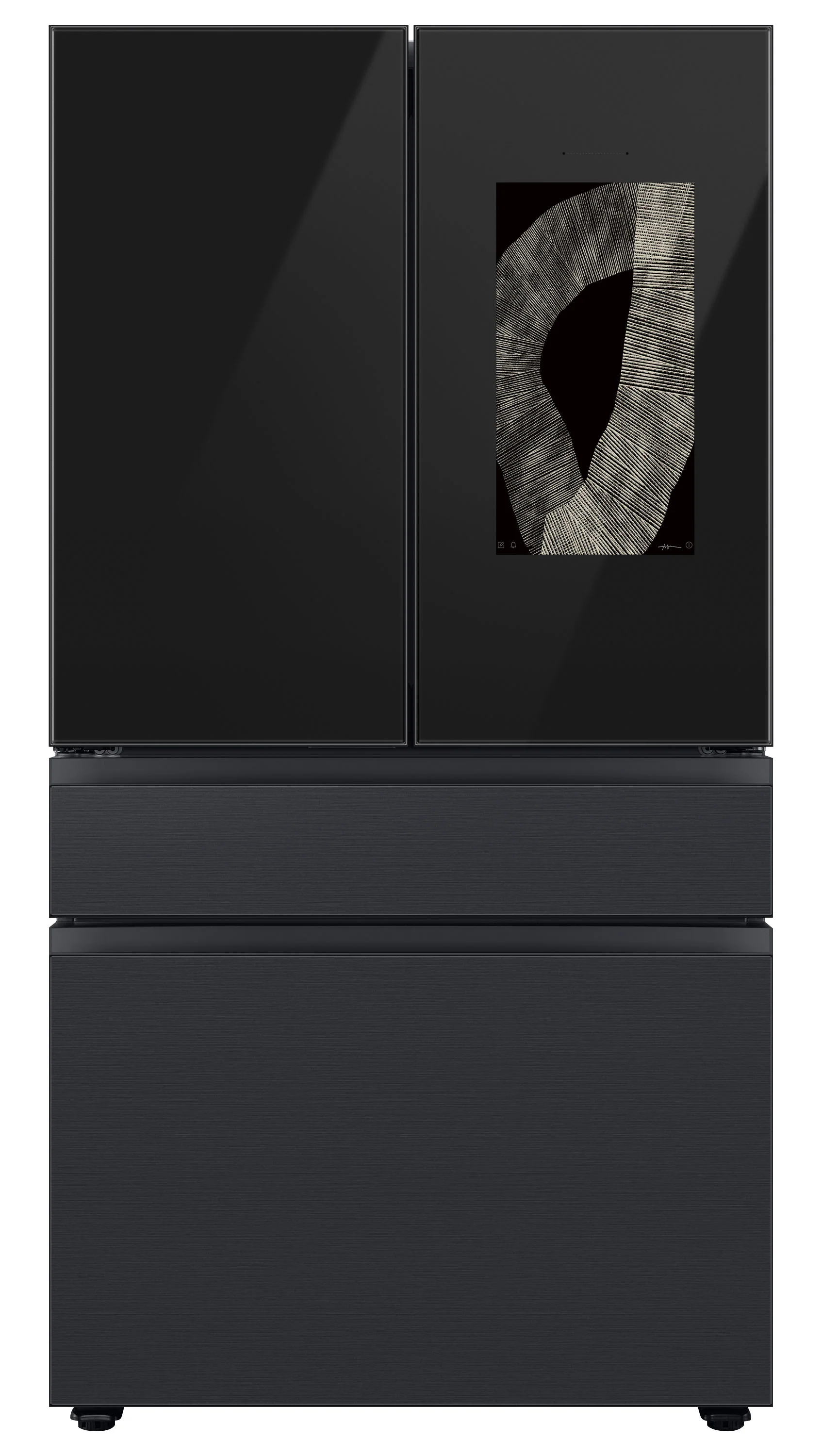 Samsung BESPOKE 36" 4-Door Counter-Depth Refrigerator with Beverage Center and Family Hub (Without Panels) (22.5 cu.ft.) - RF23BB8900ACAC - Image 20