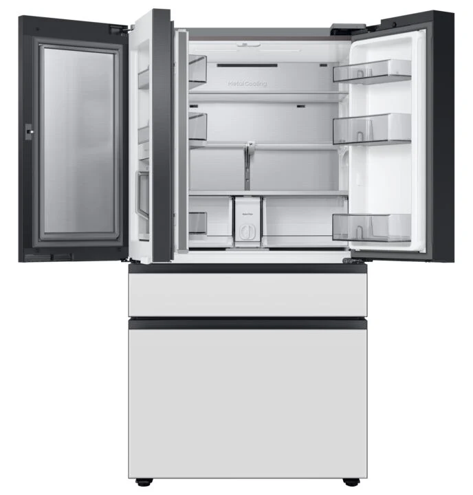 Samsung BESPOKE 36" 22.8 Cu. Ft. Counter-Depth 4-Door French Door Refrigerator with Autofill Pitcher (Without Panels) - RF23BB8600APAA - Image 5