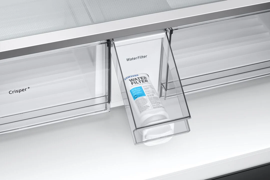 Samsung BESPOKE 36" 22.8 Cu. Ft. Counter-Depth 4-Door French Door Refrigerator with Autofill Pitcher (Without Panels) - RF23BB8600APAA - Image 8