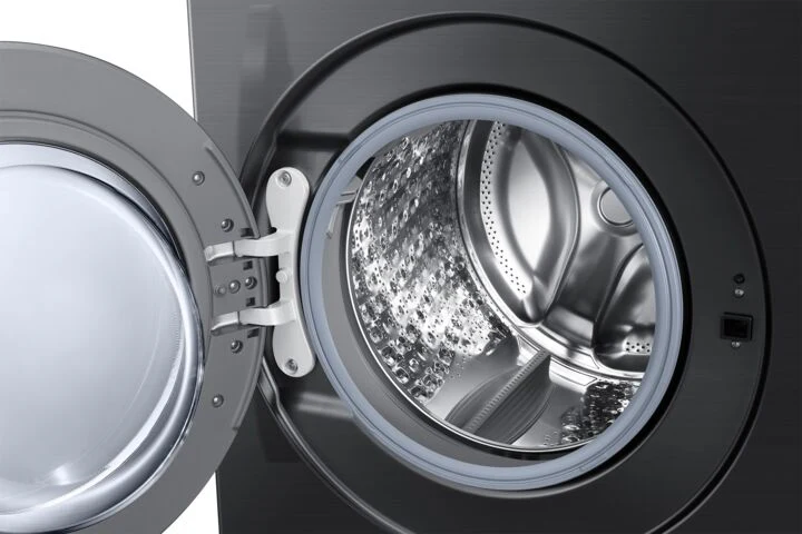 Samsung BESPOKE Black Stainless Front-Load Washer with SuperSpeed and AI Smart Dial (6.1 cu. ft.) - WF53BB8700AVUS - Image 5