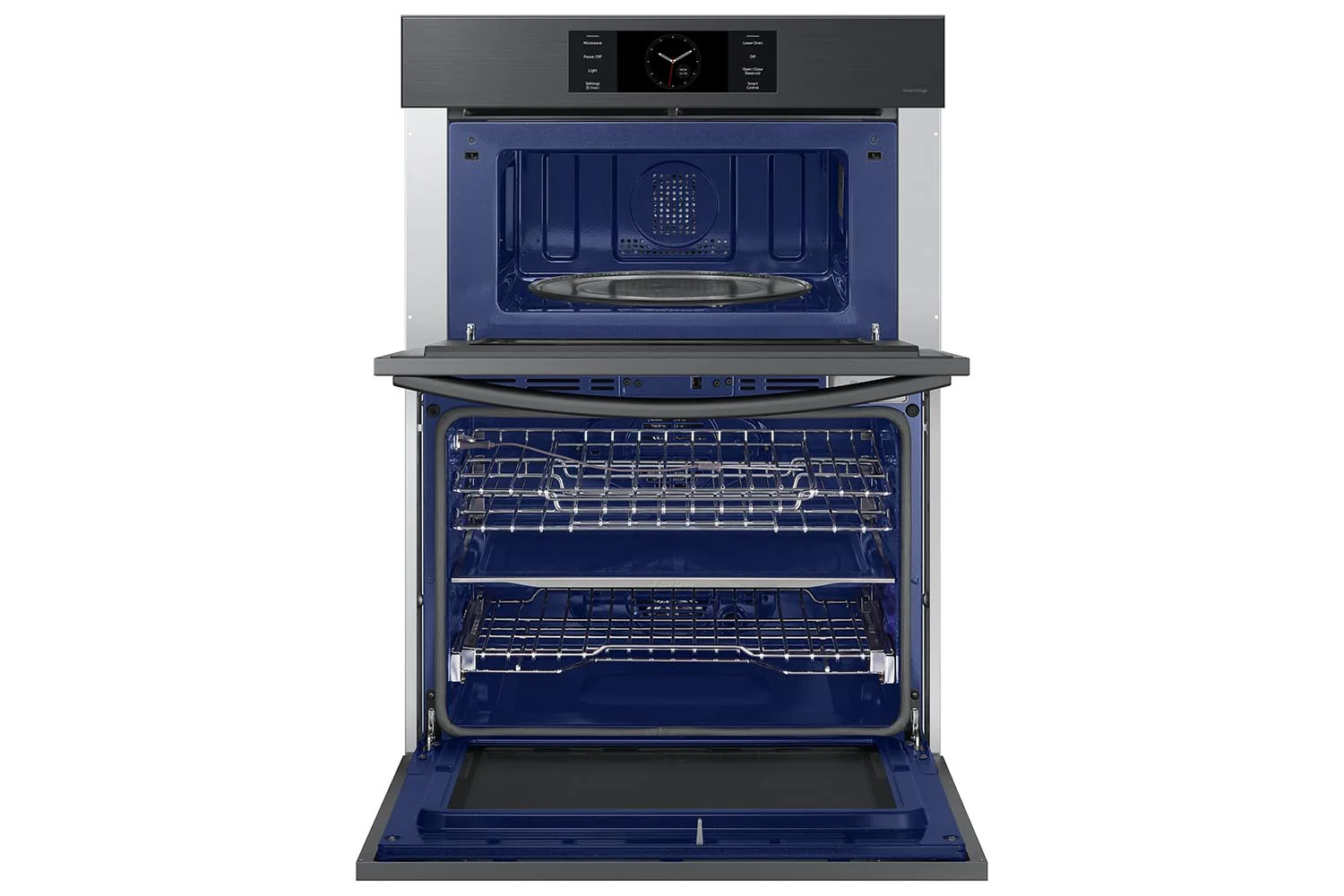 Samsung BESPOKE Black Stainless Steel Combination Wall Oven (7 cu. ft) - NQ70CG700DMTAA - Image 3