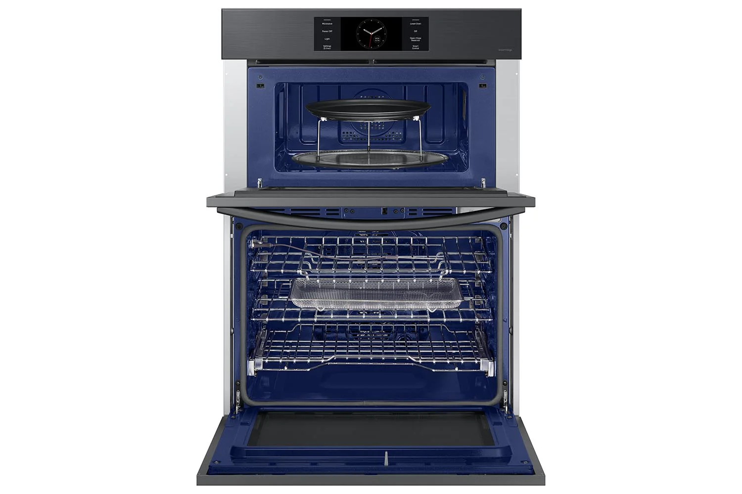 Samsung BESPOKE Black Stainless Steel Combination Wall Oven (7 cu. ft) - NQ70CG700DMTAA - Image 4