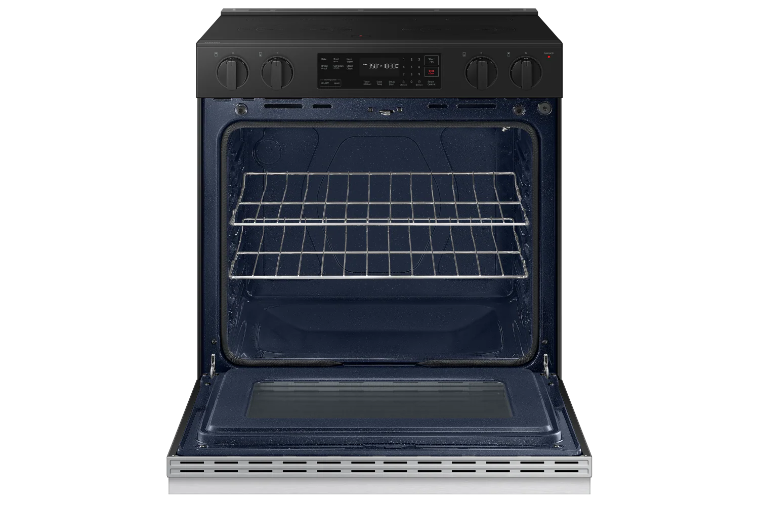 Samsung BESPOKE Stainless Steel 30" Thermal Slide In Electric Range (6.3cu.ft.) - NSE6DG8100SRAC - Image 2