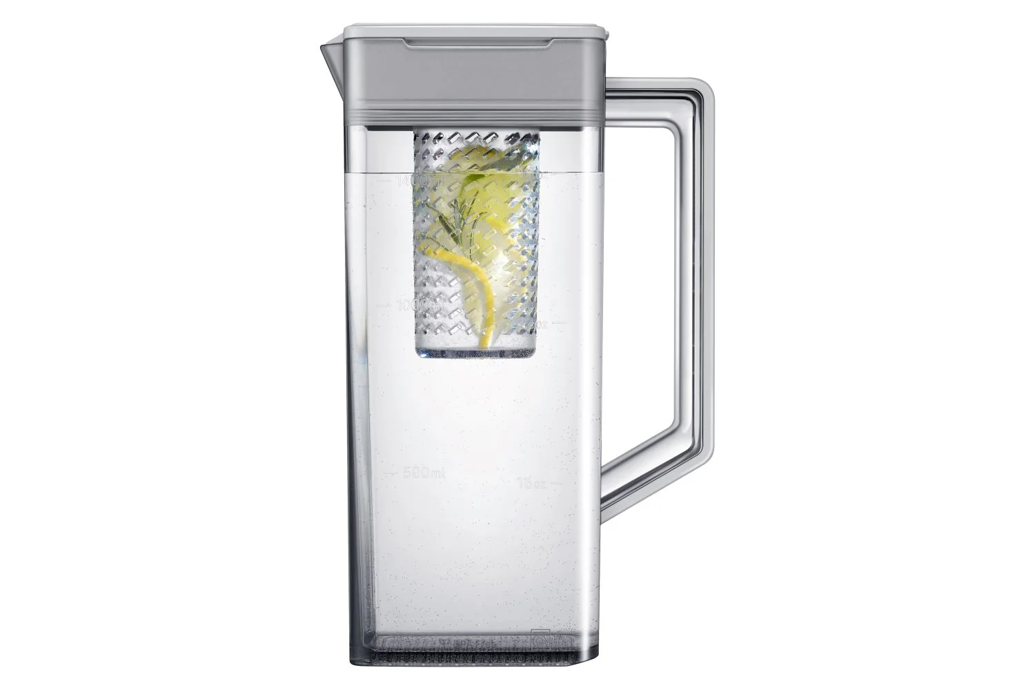 Samsung BESPOKE 36" 22.5 Cu. Ft. Stainless Steel 4-Door Flex French Door Refrigerator with AI Family Hub+ - RF23DB9900QDAC - Image 5