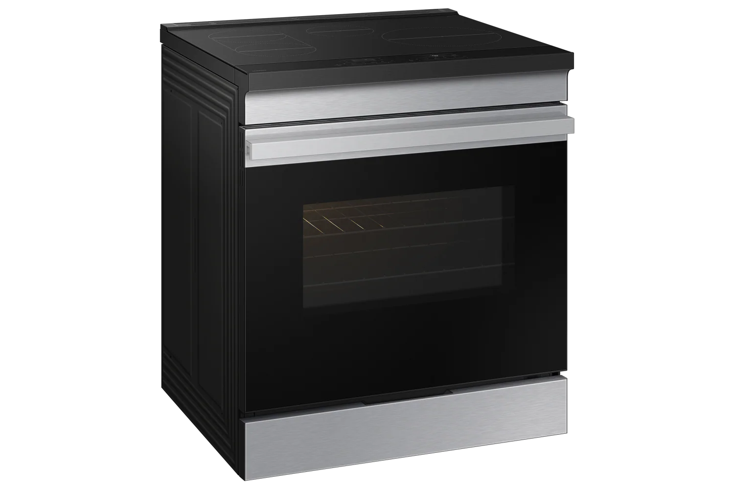 Samsung BESPOKE Stainless Steel Fan Convection Induction Slide In Range with Air Fry (6.3cu.ft.) - NSI6DG9300SRAC - Image 2