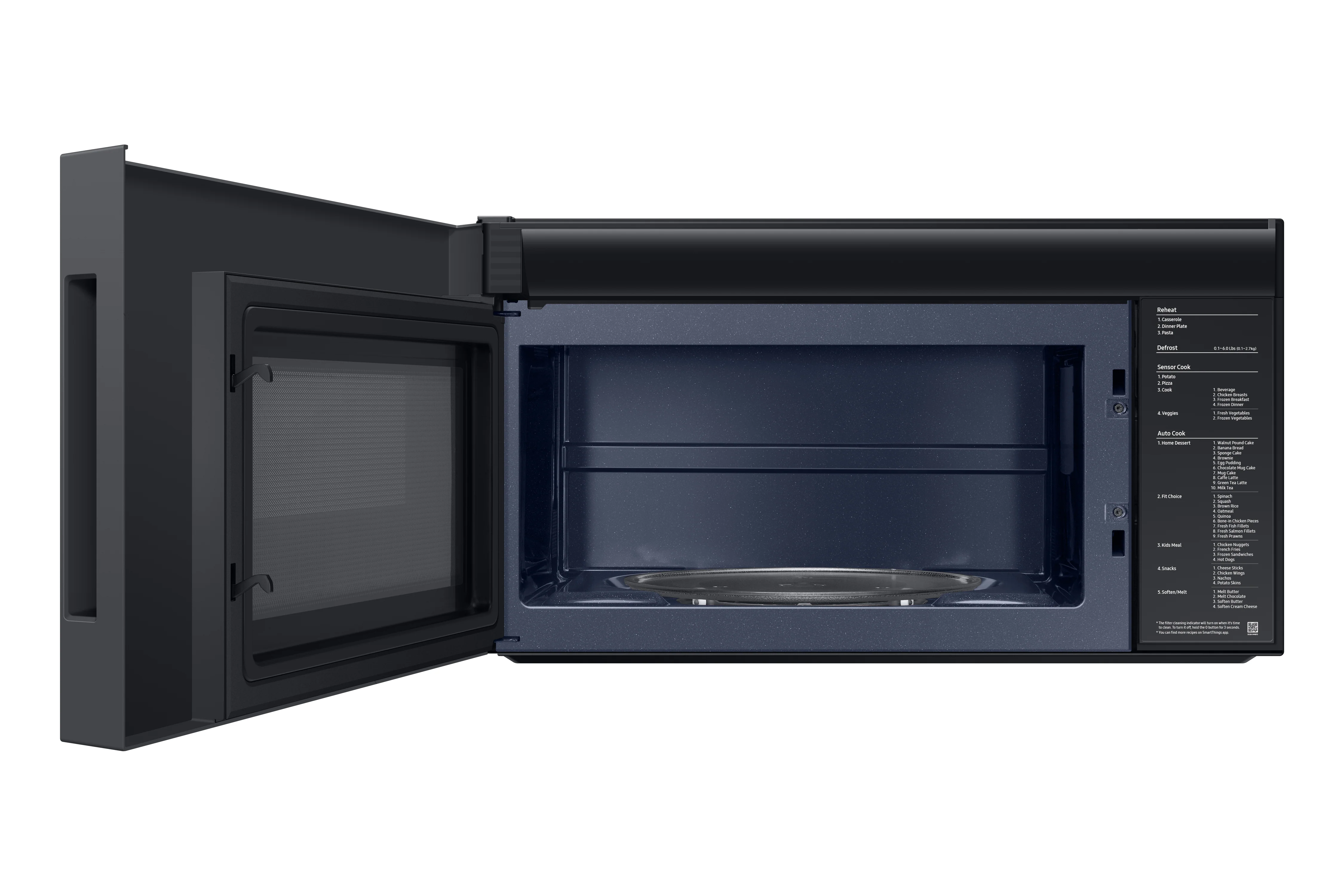 Samsung BESPOKE Stainless Steel Over the Range Microwave with 400 CFM (2.1cu.ft.) - ME21DG6500SRAC - Image 2