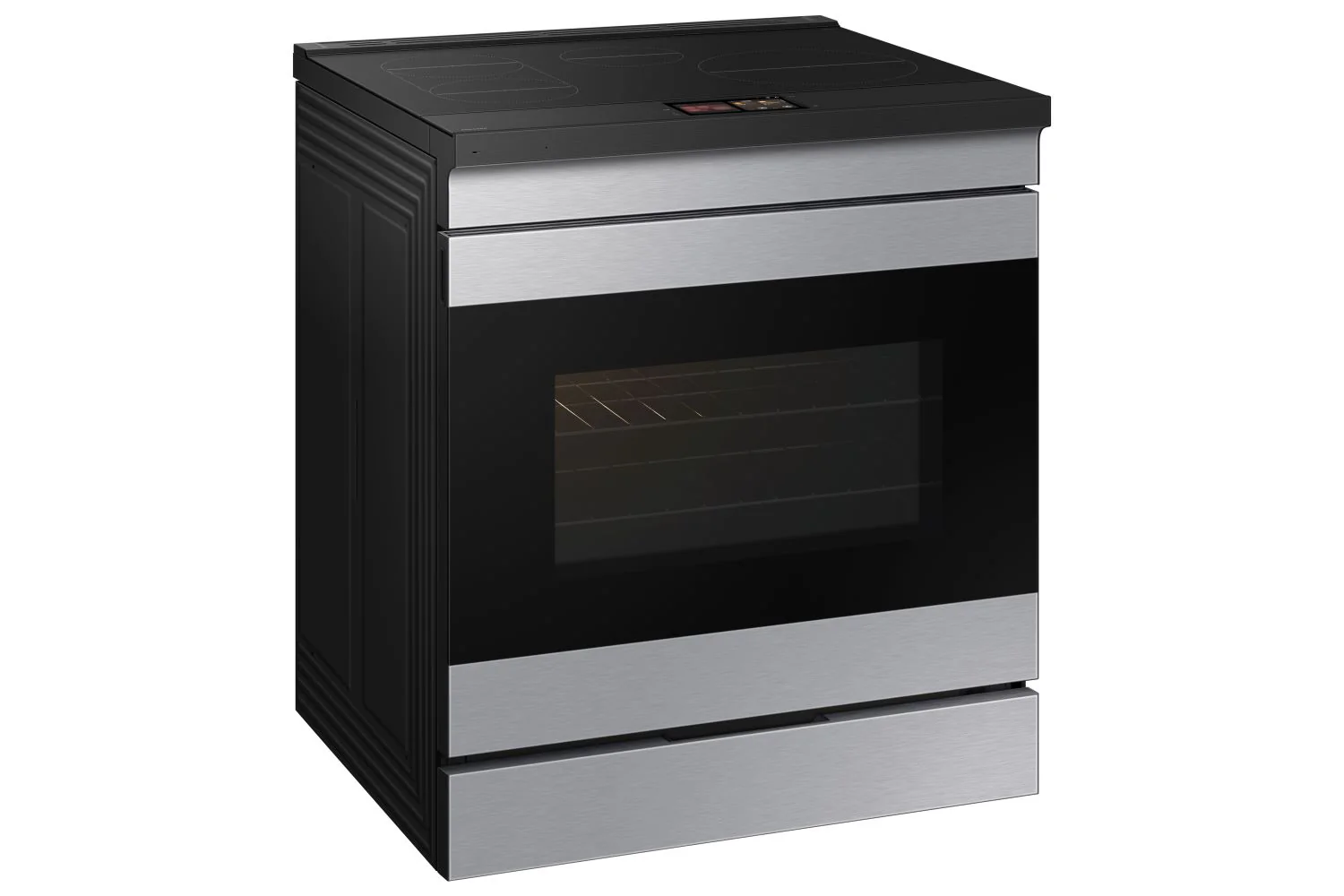 Samsung BESPOKE Stainless Steel True Convection Induction Slide in With AI Hub & Smart Oven Camera (6.3cu.ft.) - NSI6DG9900SRAC - Image 3