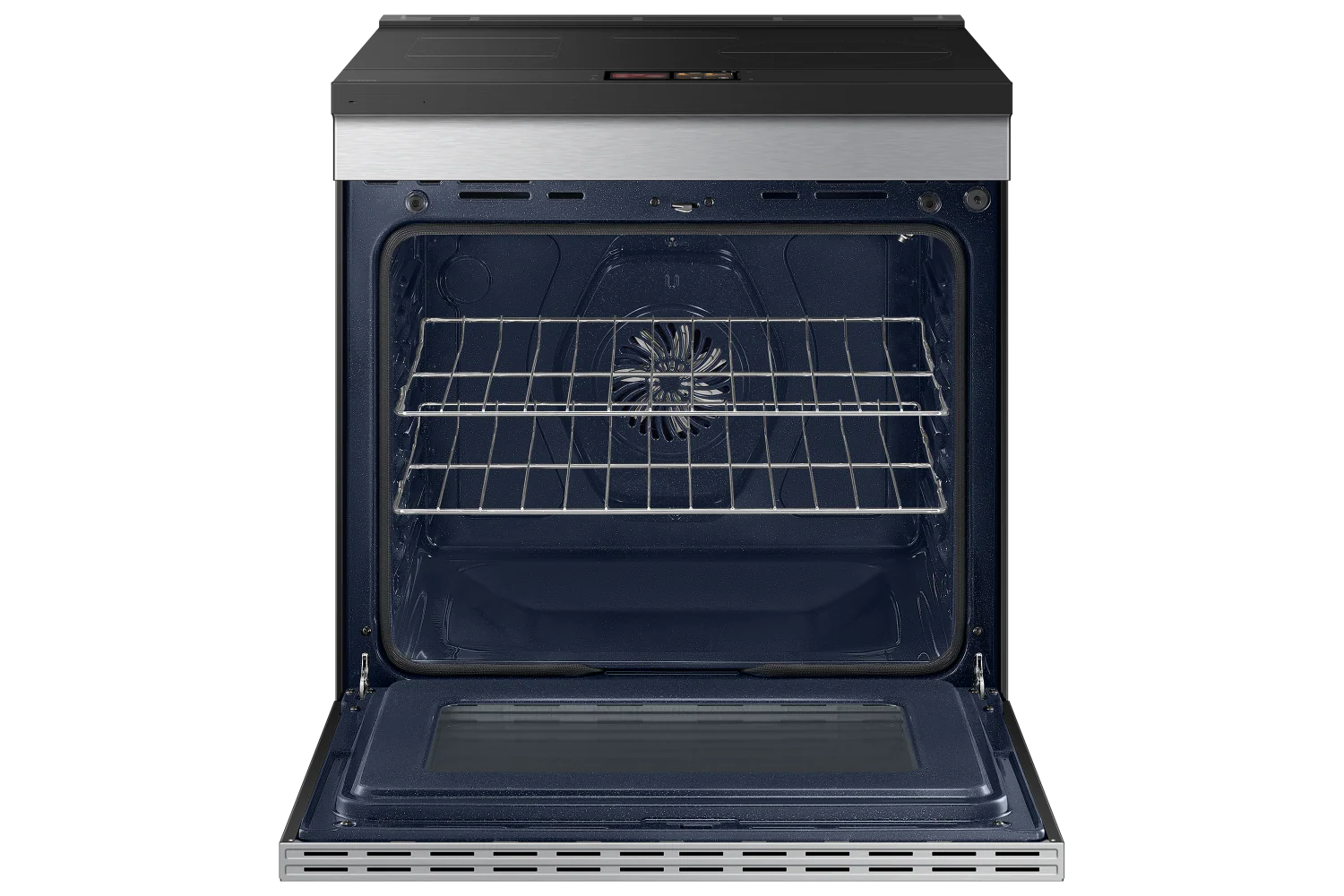 Samsung BESPOKE Stainless Steel True Convection Induction Slide in With AI Hub & Smart Oven Camera (6.3cu.ft.) - NSI6DG9900SRAC - Image 4