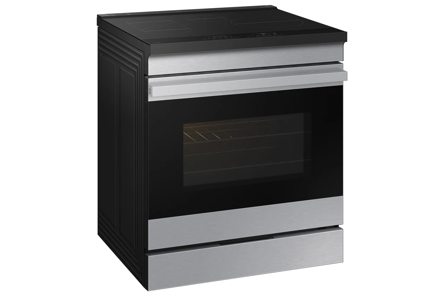 Samsung BESPOKE Stainless Steel True Convection Induction Slide in With Air Sous Vide (6.3cu.ft.) - NSI6DG9500SRAC - Image 2