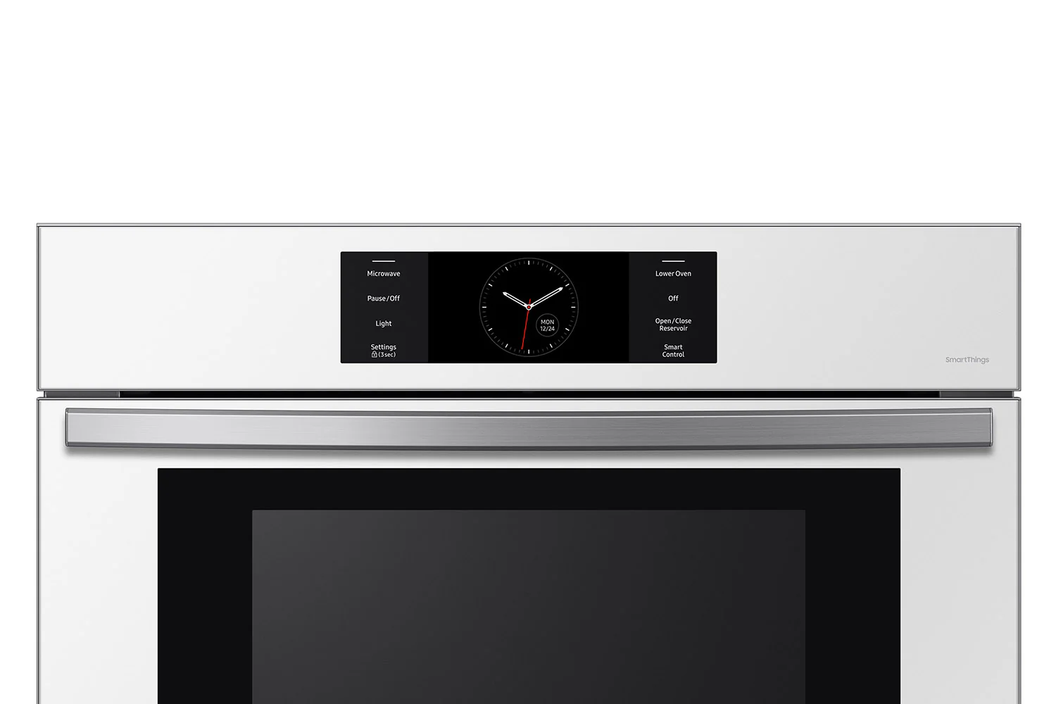 Samsung BESPOKE White Glass Combination Wall Oven (7.0 cu. ft) - NQ70CB700D12AA - Image 3