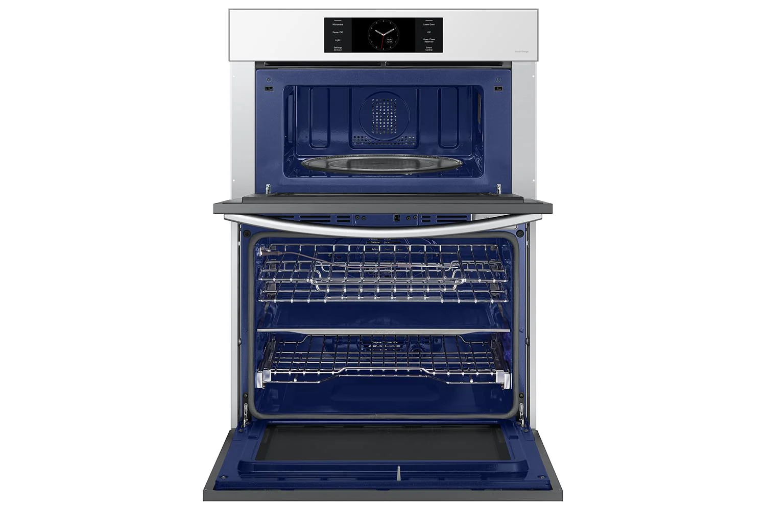 Samsung BESPOKE White Glass Combination Wall Oven (7.0 cu. ft) - NQ70CB700D12AA - Image 5