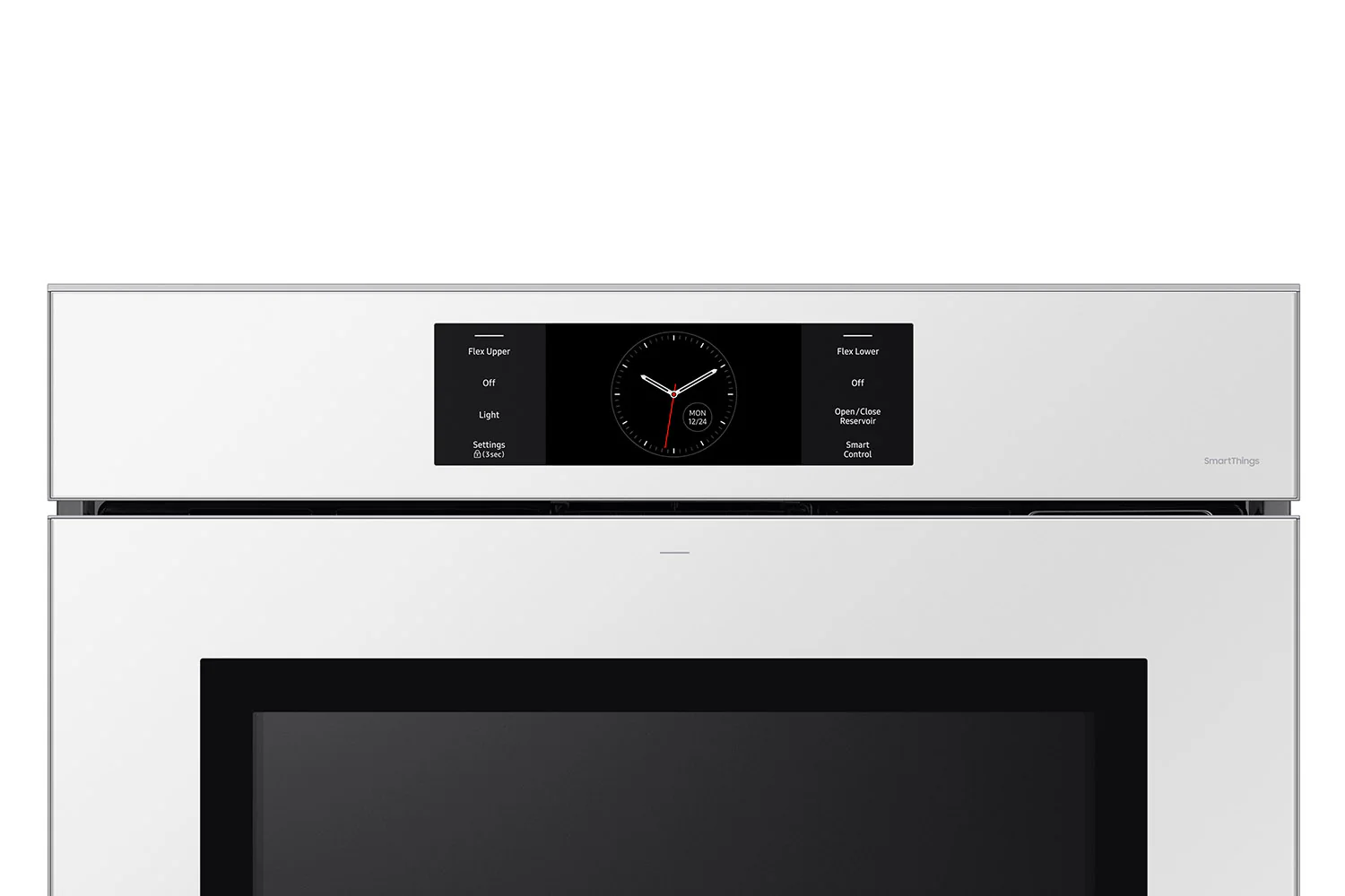 Samsung BESPOKE White Glass Single Oven (5.1 cu. ft) - NV51CB700S12AA - Image 2